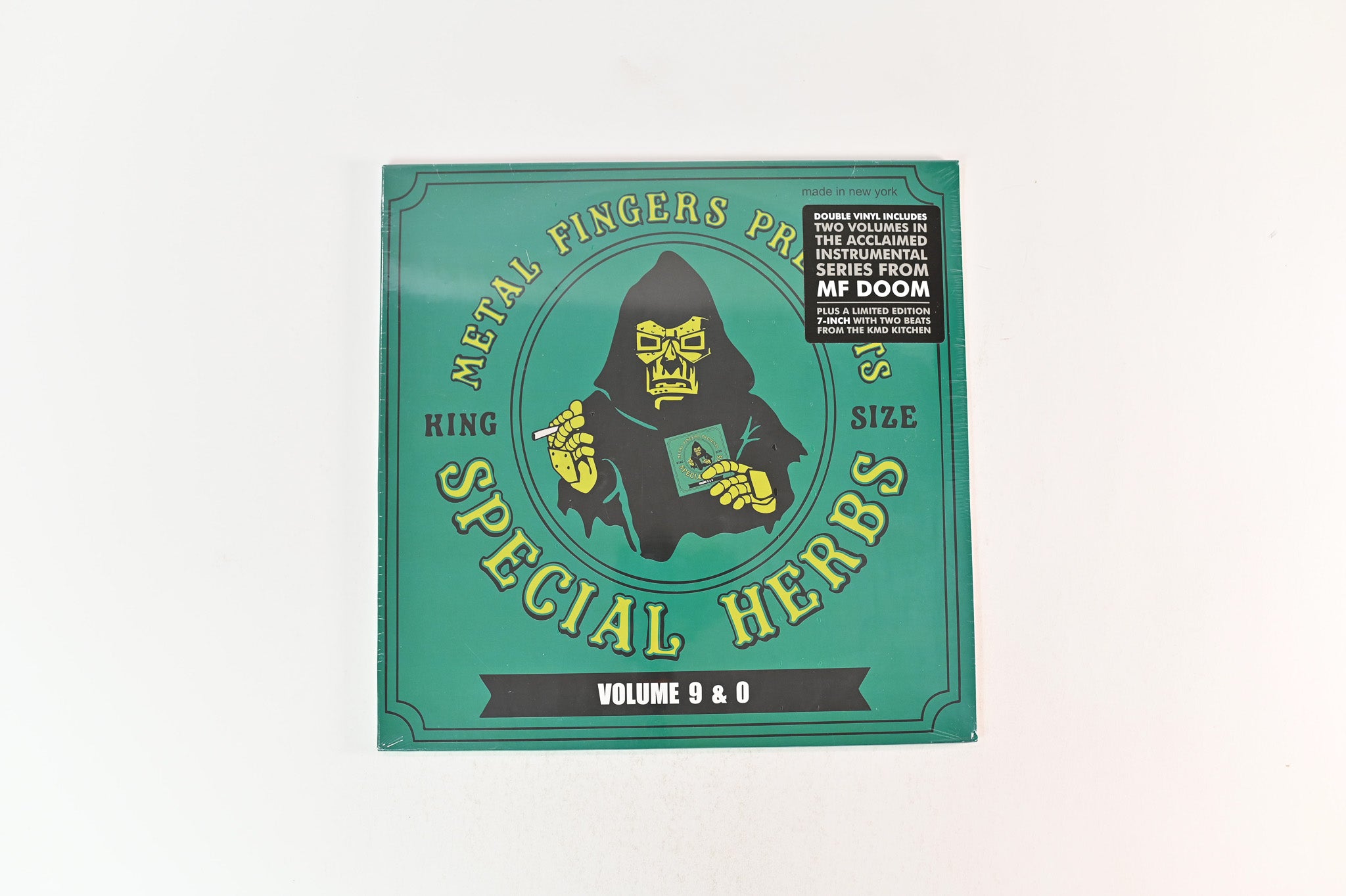 Metal Fingers - Special Herbs Volume 9 & 0 on Nature Sounds Ltd Reissue With 7" Sealed