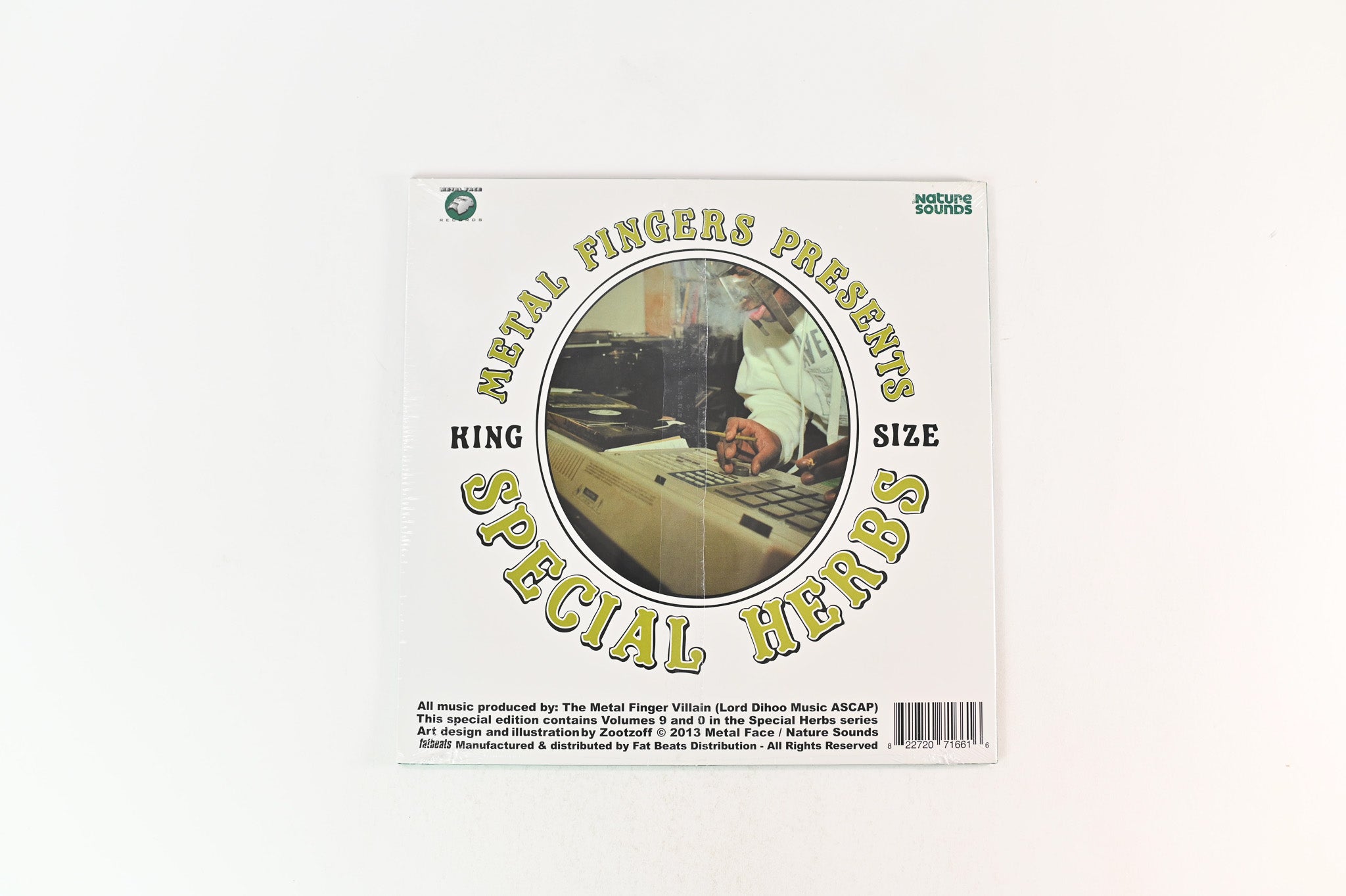 Metal Fingers - Special Herbs Volume 9 & 0 on Nature Sounds Ltd Reissue With 7" Sealed
