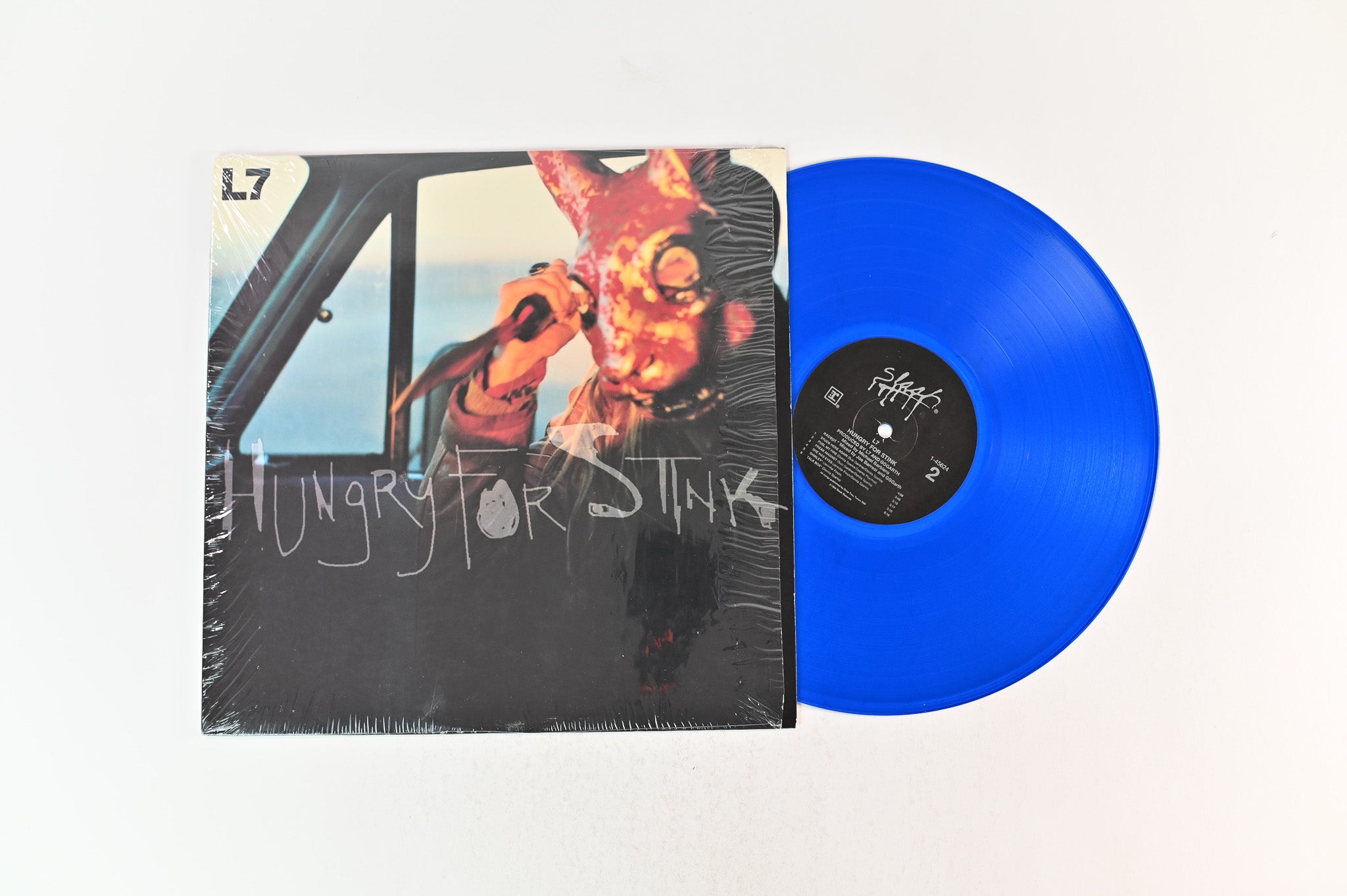 L7 - Hungry For Stink on Slash Blue Transparent
