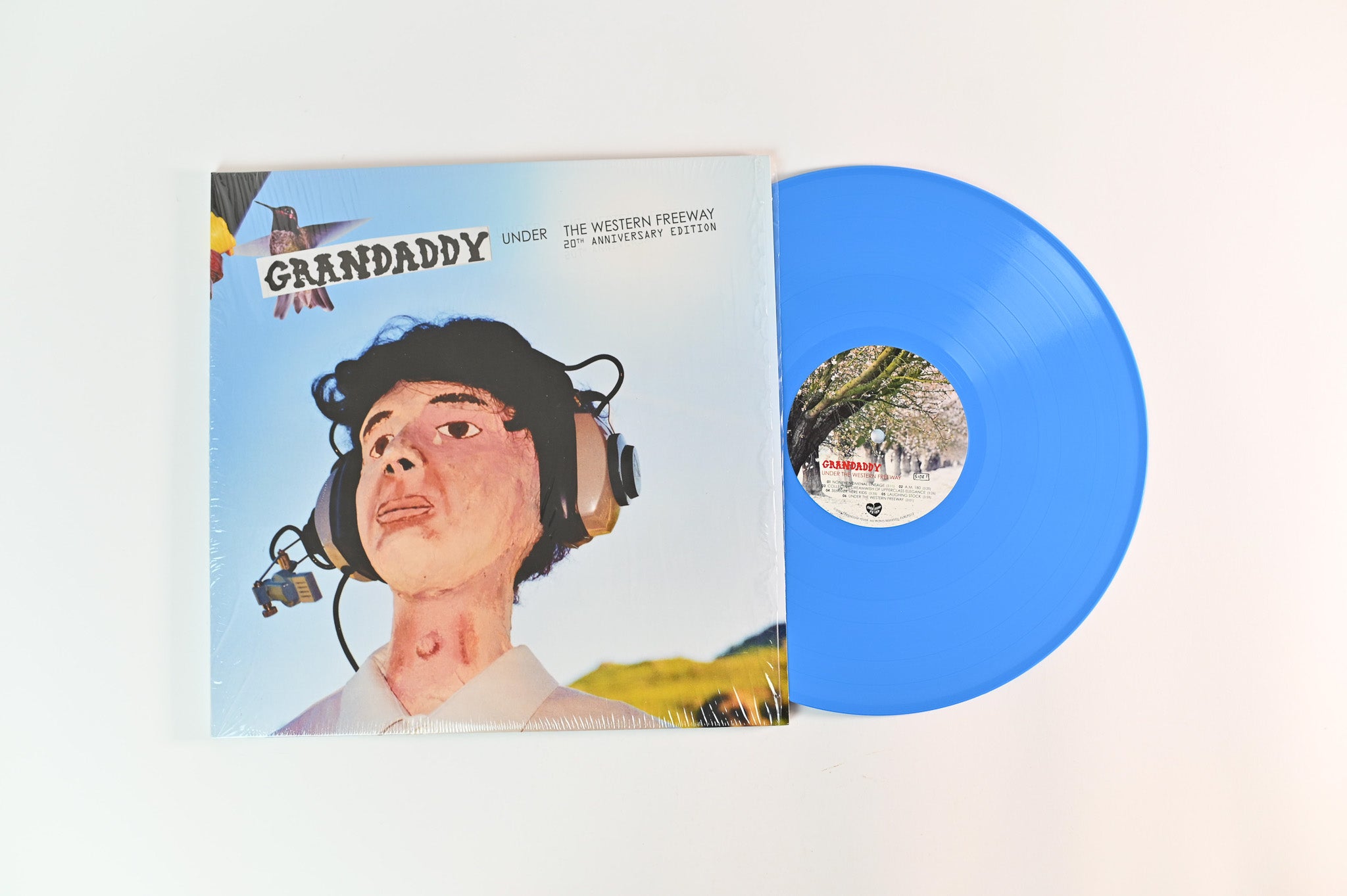 Grandaddy - Under The Western Freeway Club Edition Reissue on Friendship Fever Blue & Grey Vinyl