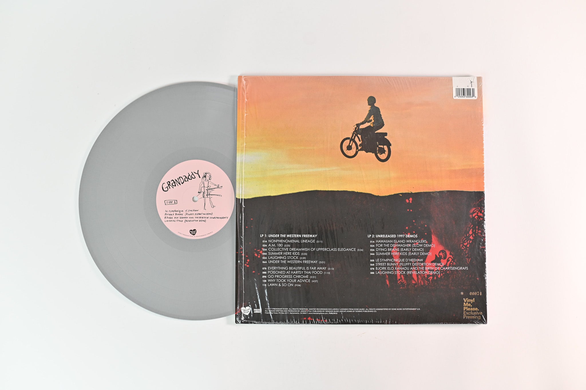 Grandaddy - Under The Western Freeway Club Edition Reissue on Friendship Fever Blue & Grey Vinyl