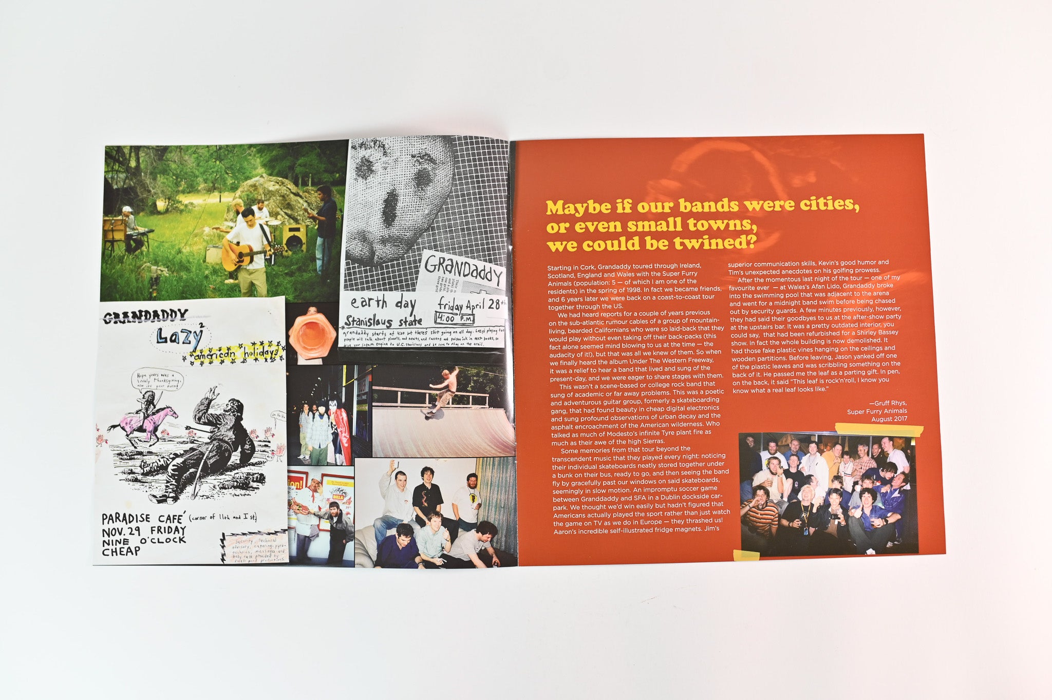 Grandaddy - Under The Western Freeway Club Edition Reissue on Friendship Fever Blue & Grey Vinyl