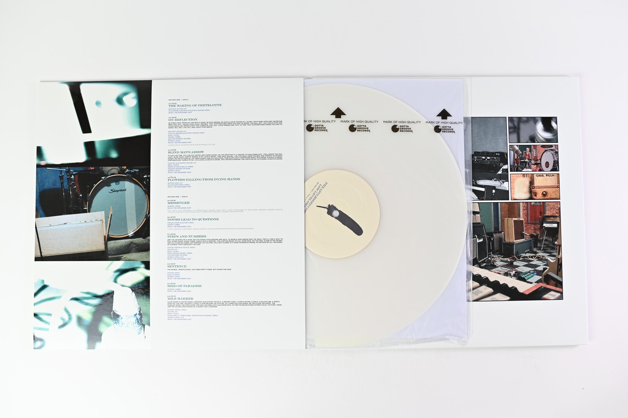 The Appleseed Cast - Low Level Owl: Volumes I + II on Deep Elm Natural Colored Vinyl