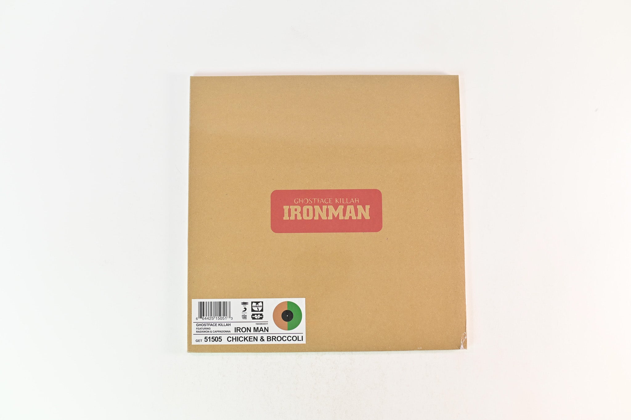 Ghostface Killah - Ironman (25th Anniversary Edition) on Get on Down Ltd Chicken & Broccoli Vinyl Reissue Sealed