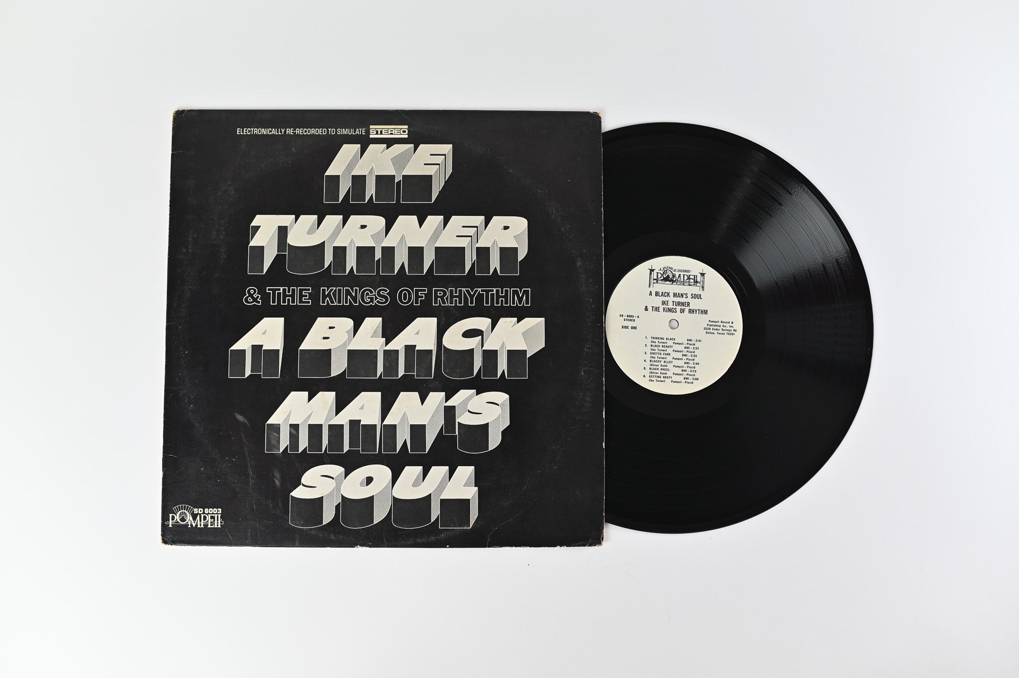 Ike Turner's Kings Of Rhythm - A Black Man's Soul on Pompeii Records