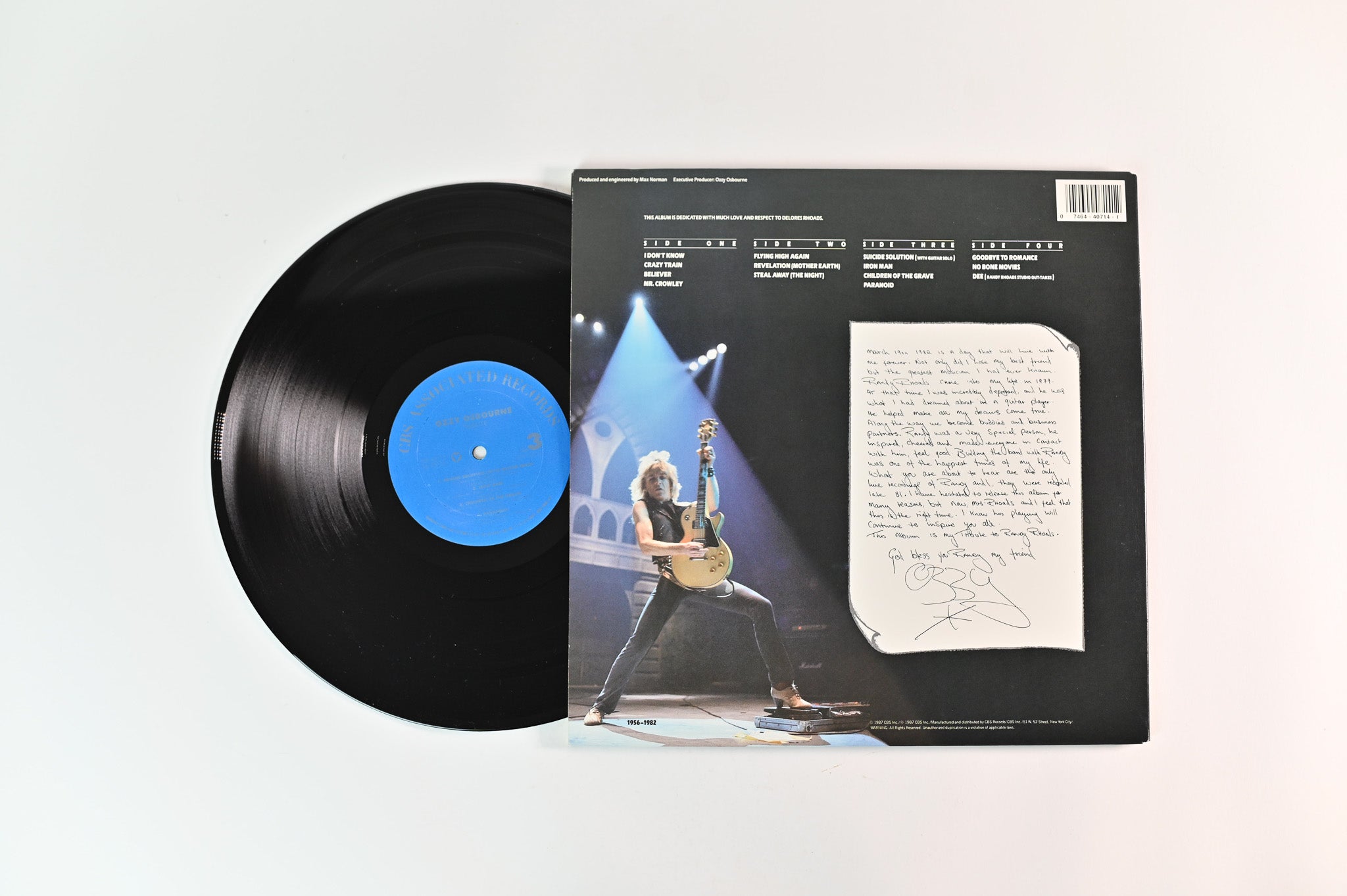 Ozzy Osbourne - Tribute on CBS Associated Records