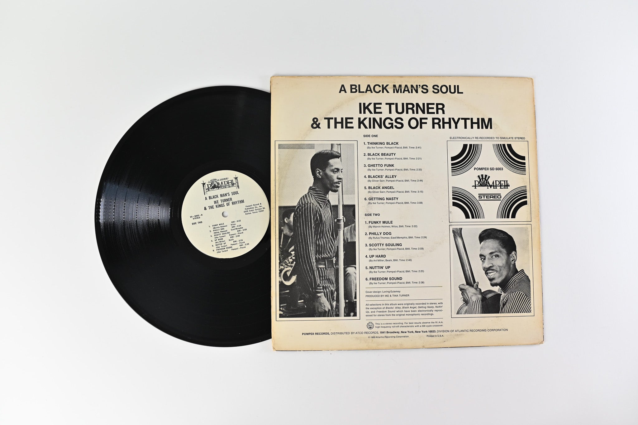 Ike Turner's Kings Of Rhythm - A Black Man's Soul on Pompeii Records