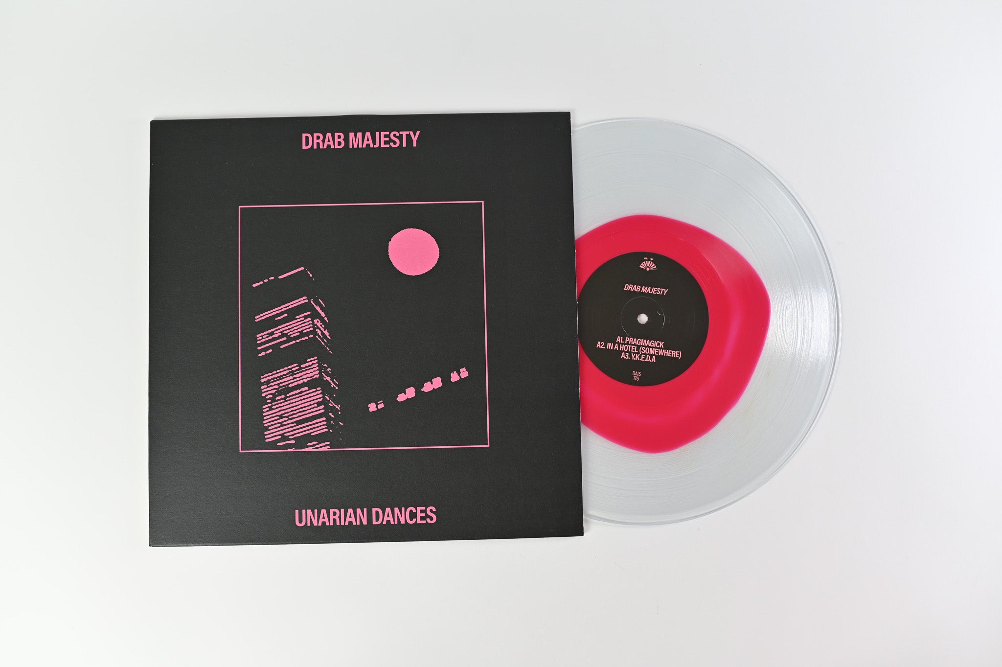 Drab Majesty - Unarian Dances on Dais Records - Pink in Clear Vinyl