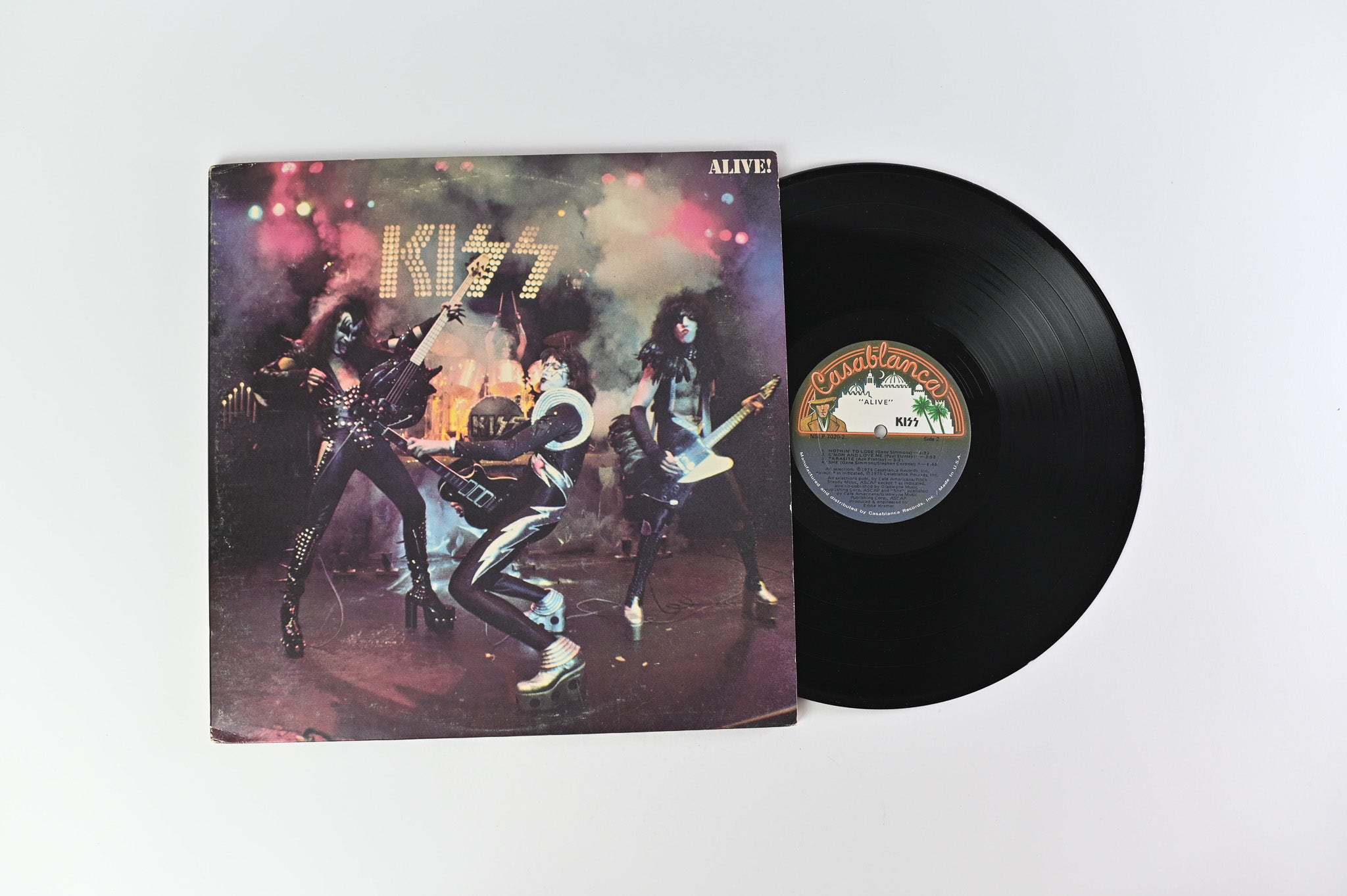 Kiss - Alive! on Casablanca