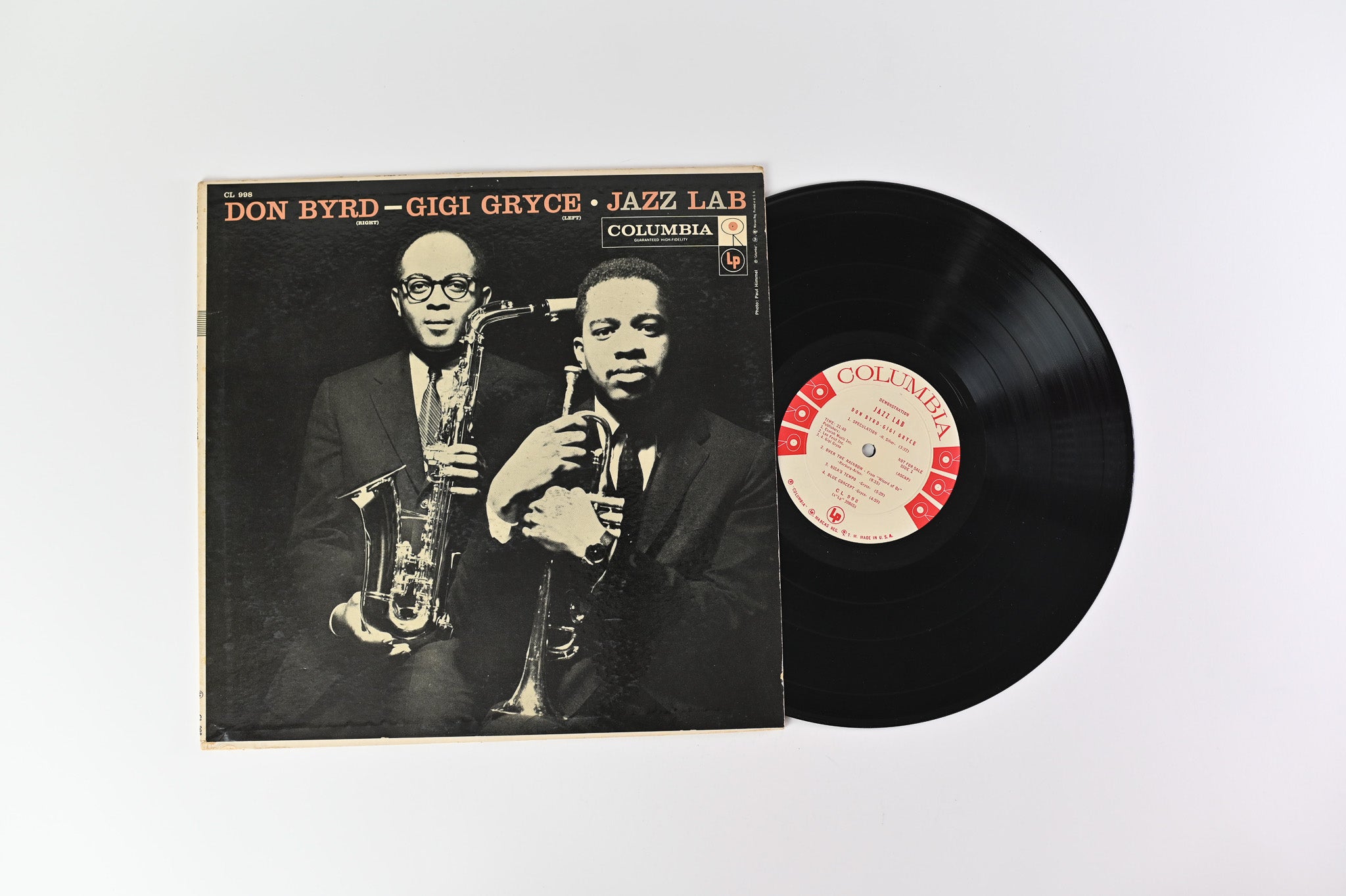 Donald Byrd / Gigi Gryce - Jazz Lab on Columbia - 6 Eye Mono Promo