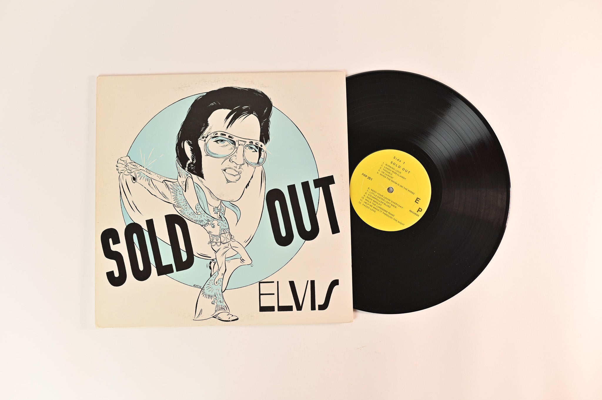 Elvis Presley - Sold Out on EP Records - Unofficial pressing