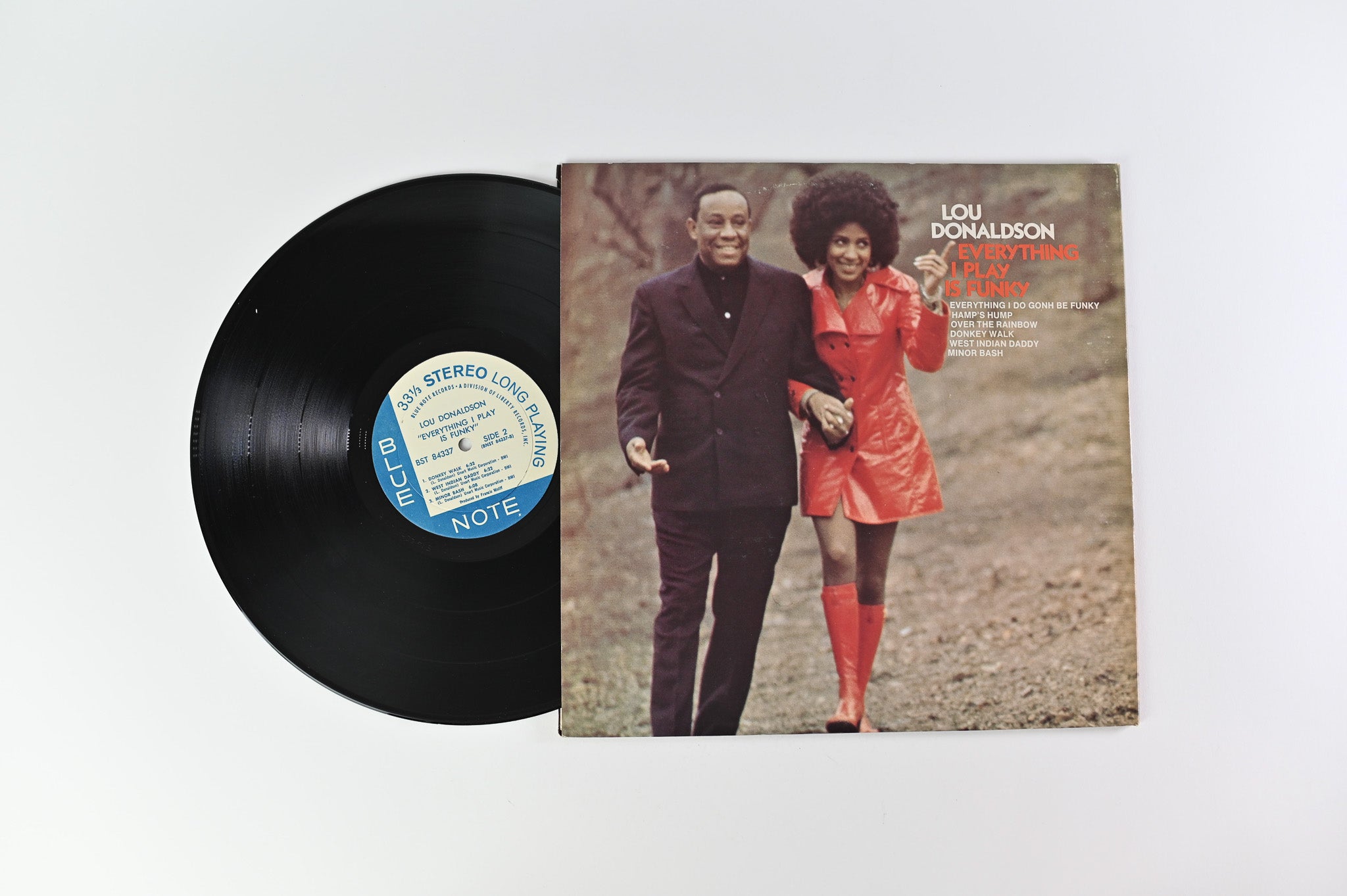 Lou Donaldson - Everything I Play Is Funky on Blue Note – BST 84337 - Stereo
