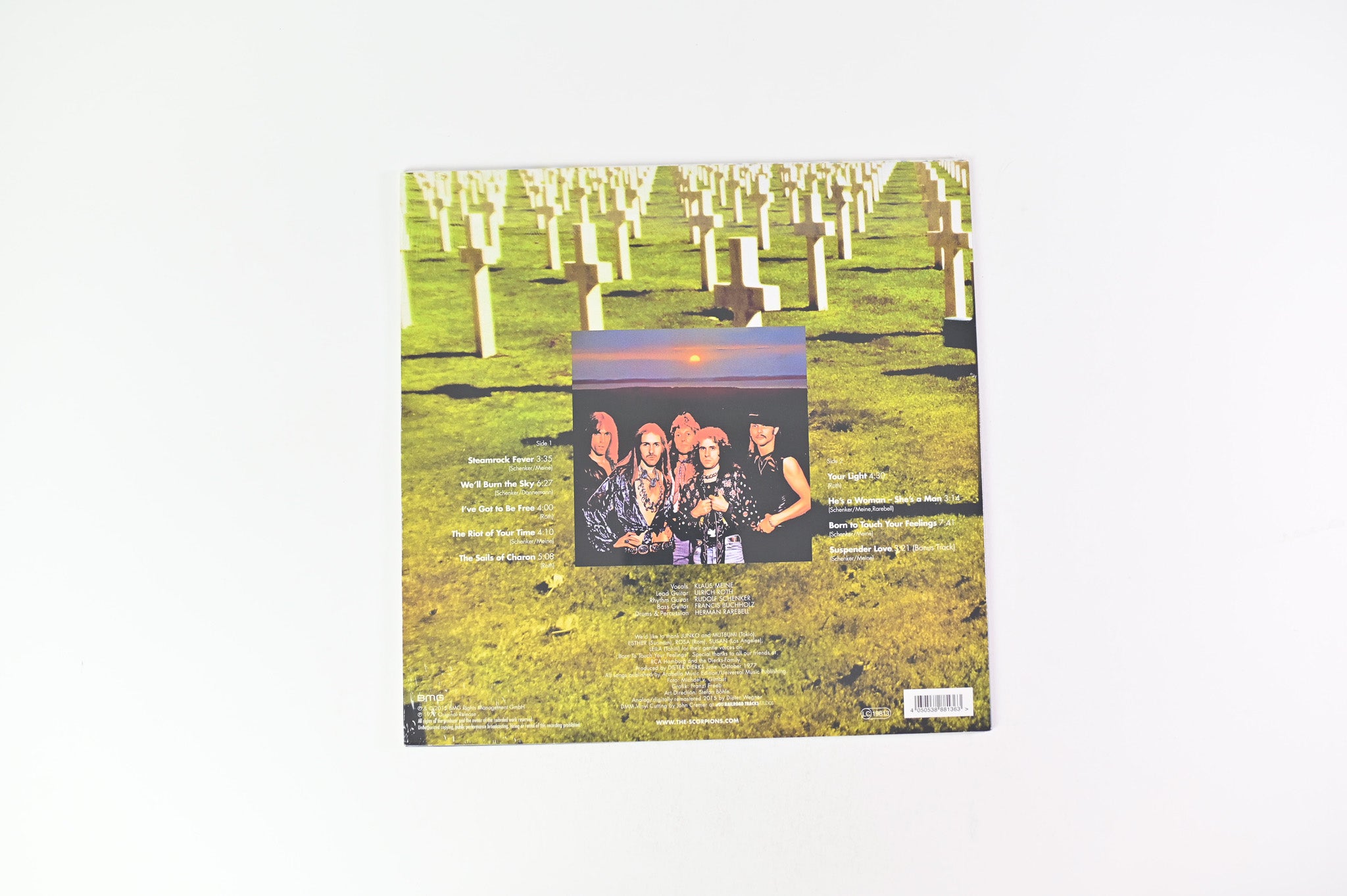 Scorpions - Taken By Force on BMG White Vinyl Reissue Sealed