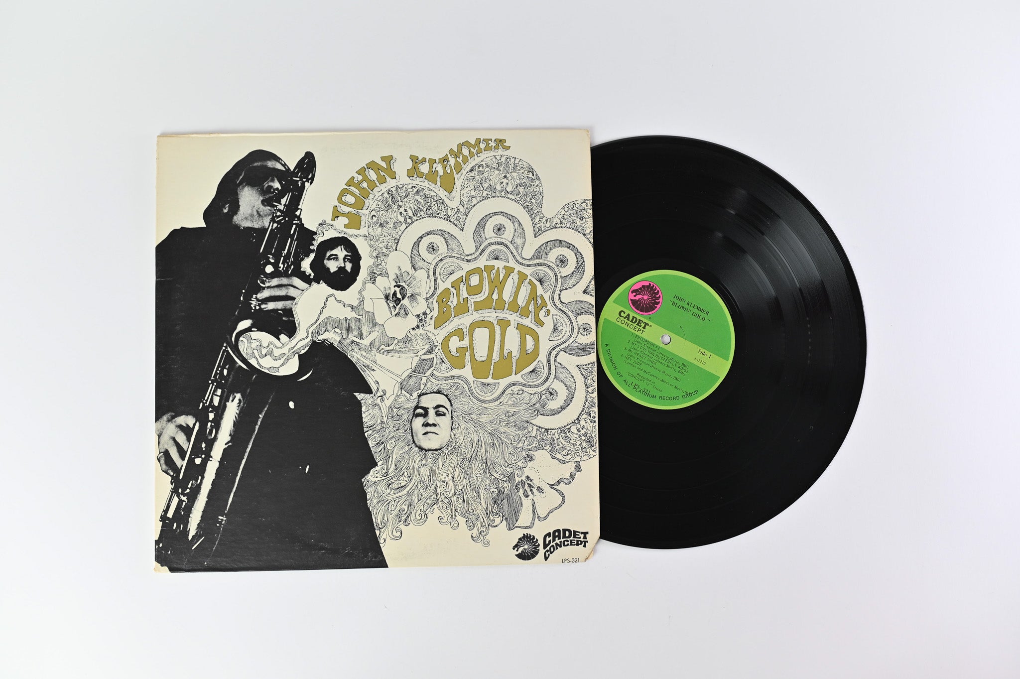 John Klemmer Blowin' Gold レコード John Klemmer – Blowin' Gold – Vinyl (LP, Album), 1969