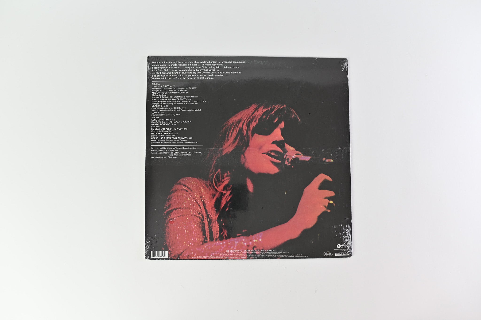 Linda Ronstadt - Silk Purse on Varèse Vintage - Sealed RSD