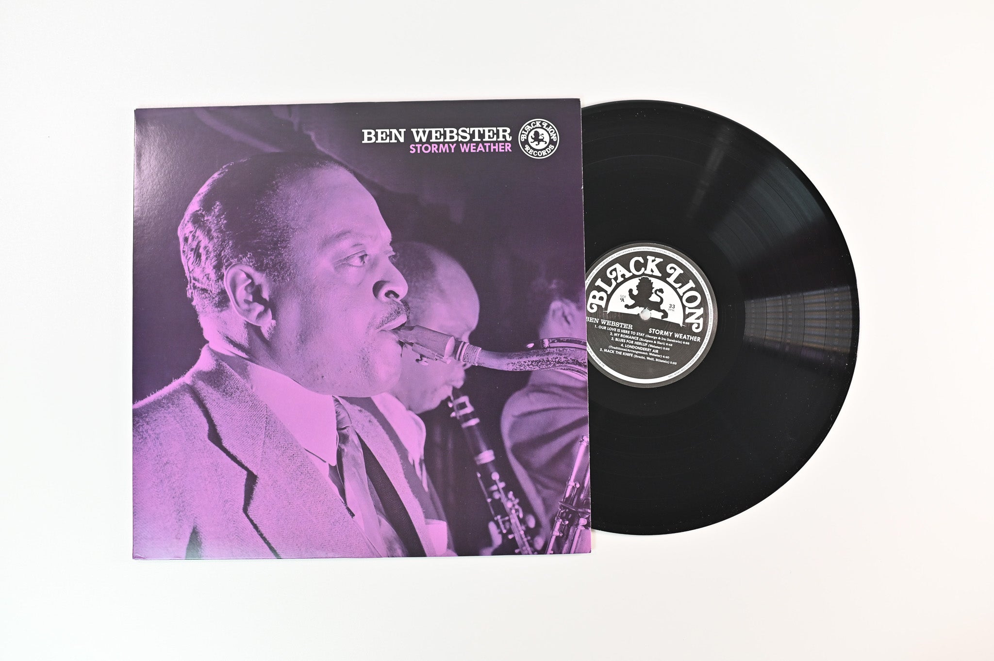 Ben Webster - Stormy Weather on ORG Music / Black Lion Records