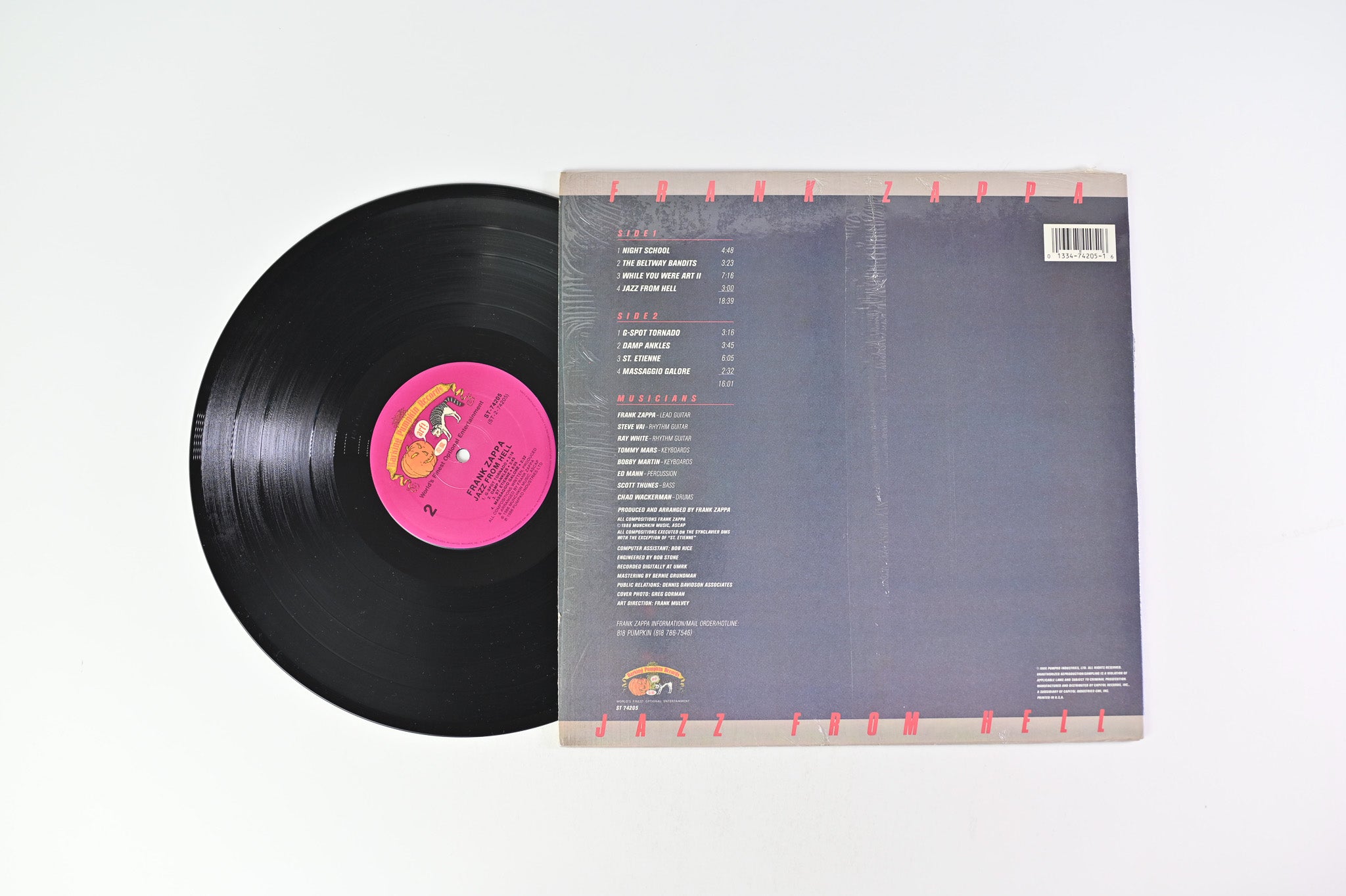 Frank Zappa - Jazz From Hell on Barking Pumpkin