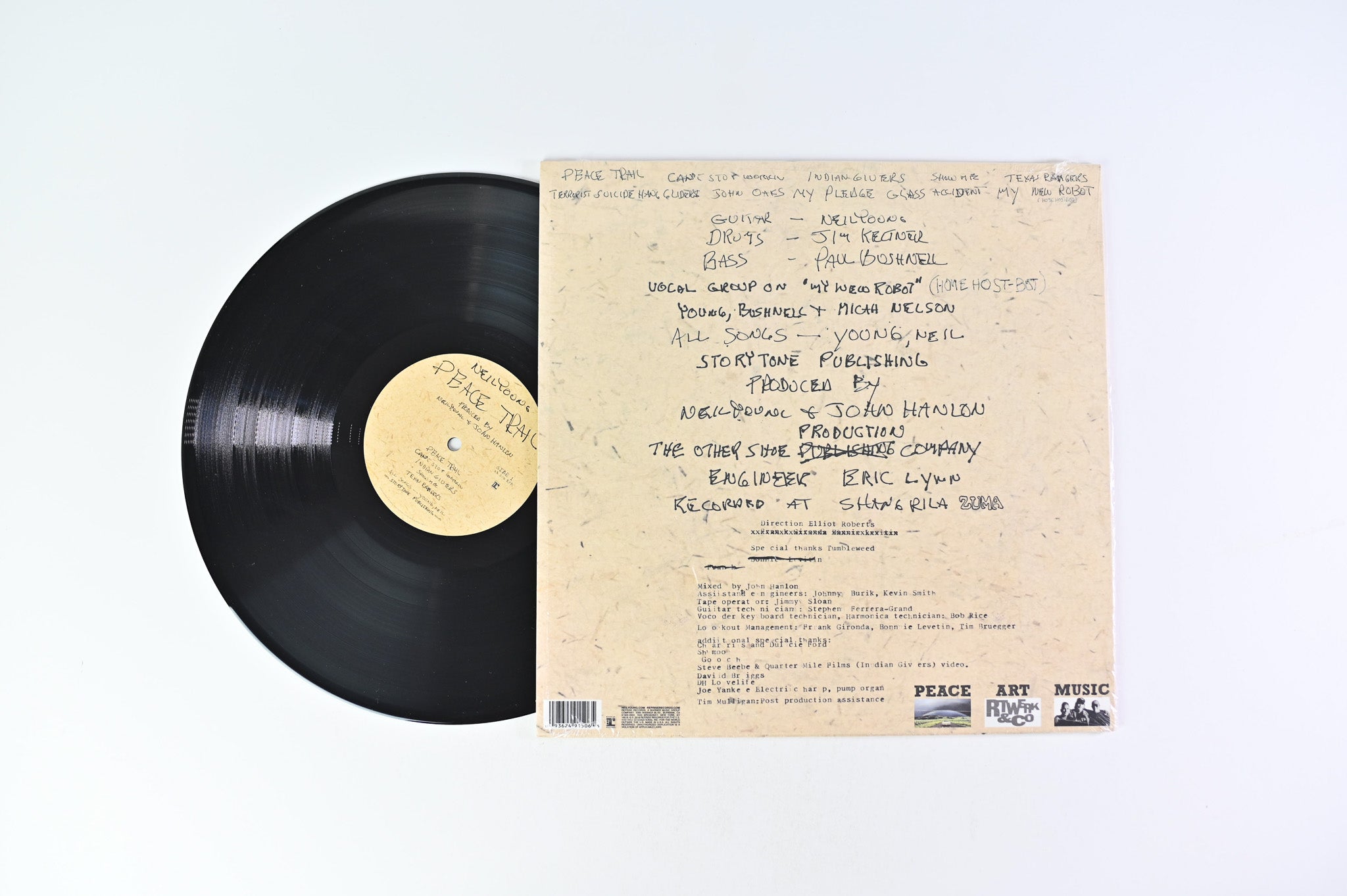 Neil Young - Peace Trail on Reprise