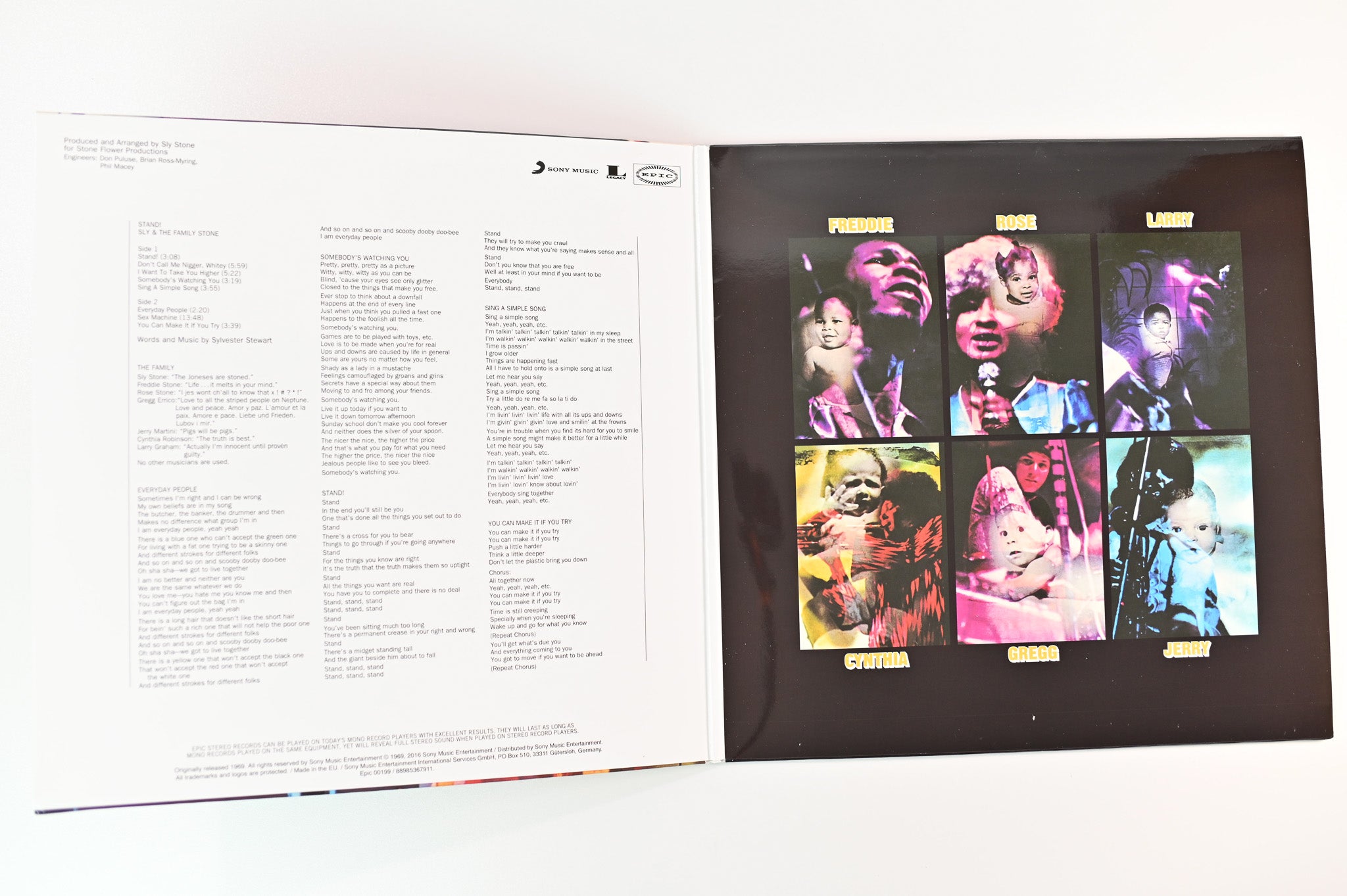 Sly & The Family Stone - Stand! on Epic / Legacy