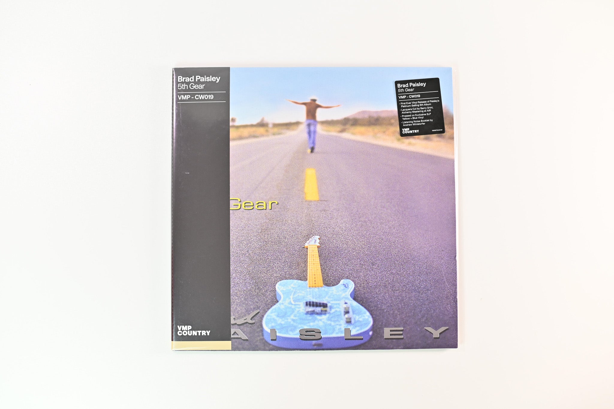 Brad Paisley - 5th Gear on Arista Nashville / Vinyl Me, Please - Blue & Yellow Vinyl