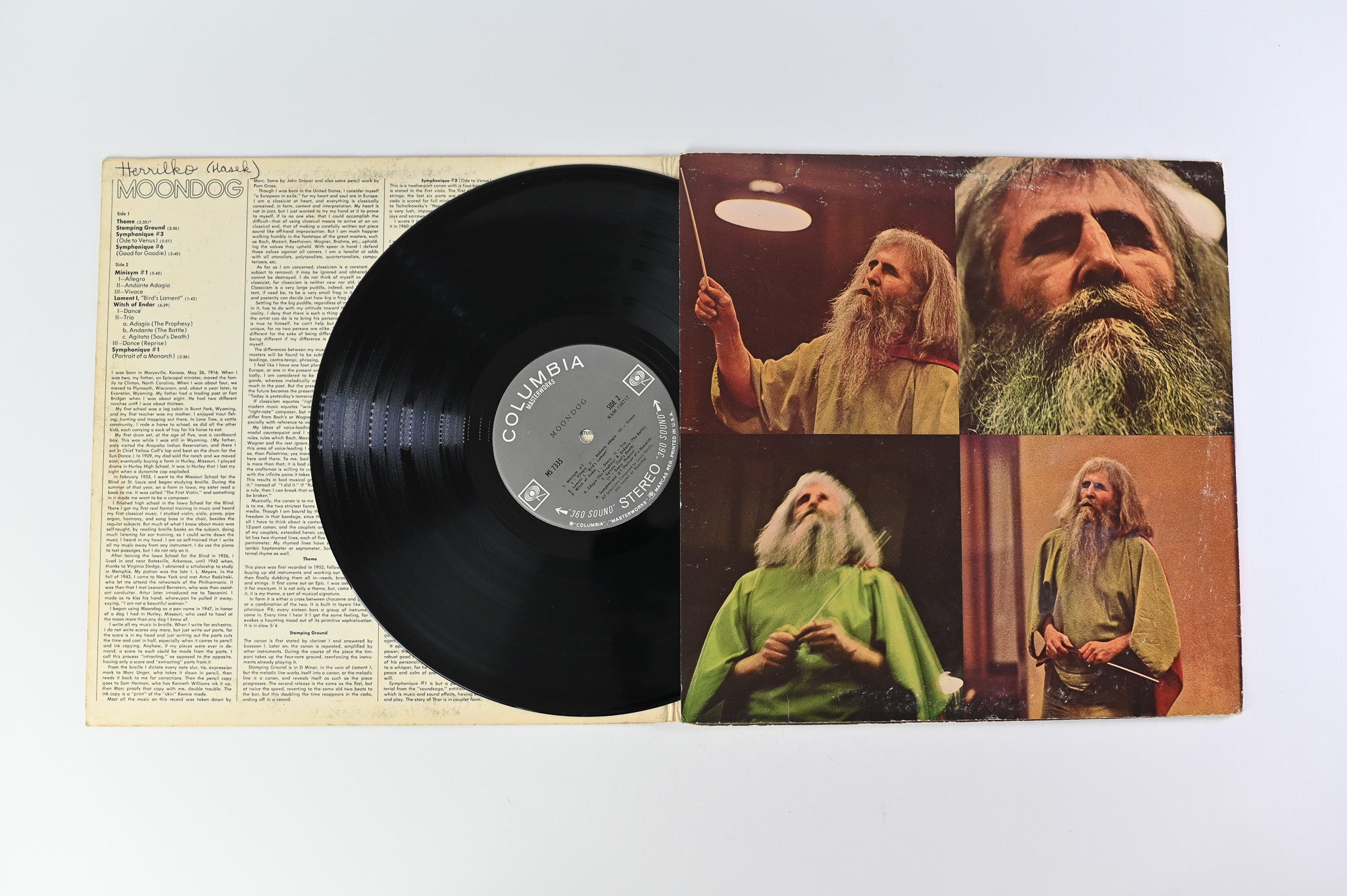 Moondog - Moondog on Columbia Masterworks