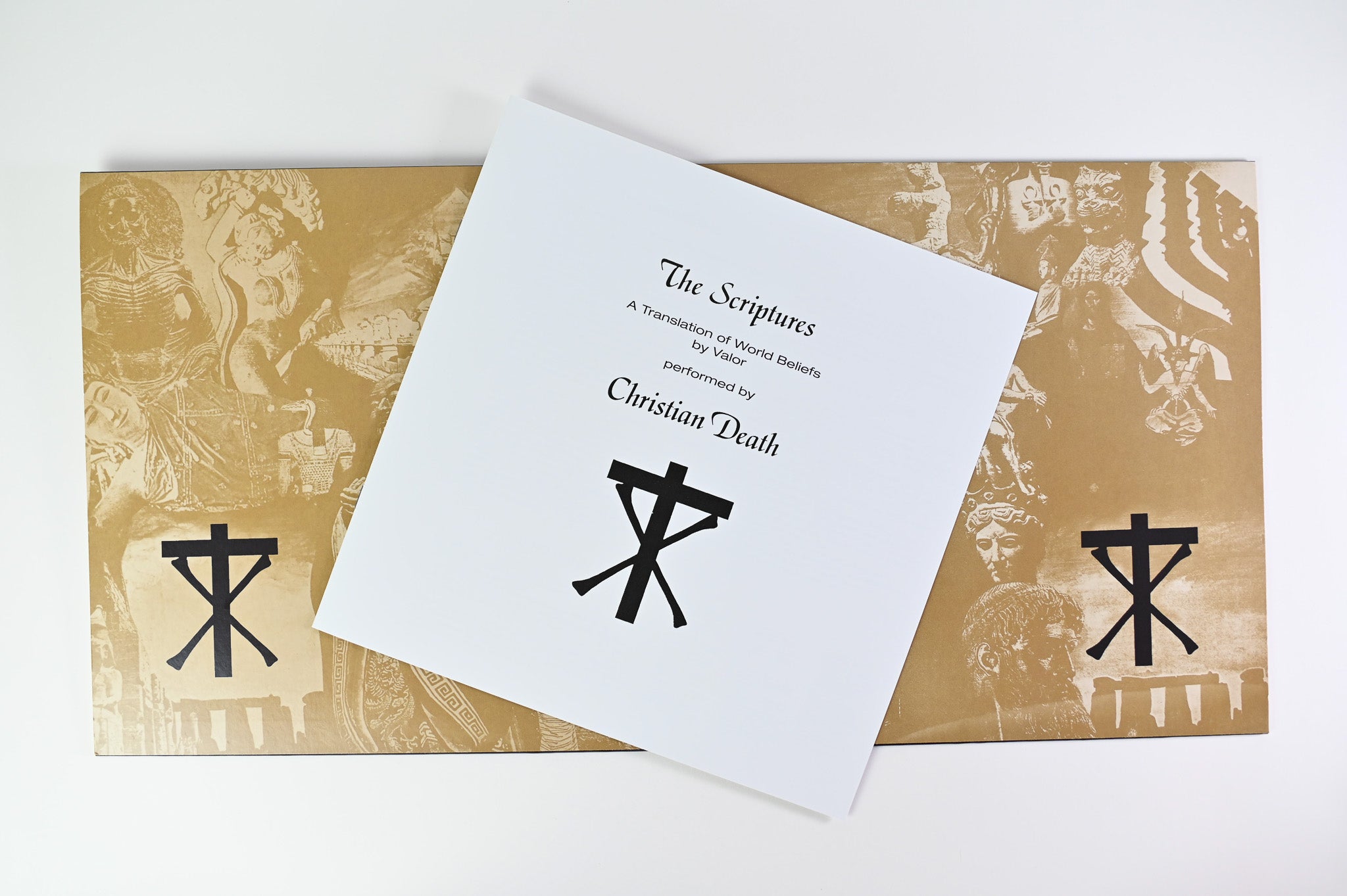 Christian Death - The Scriptures on Season Of Mist Ltd Clear Vinyl Reissue