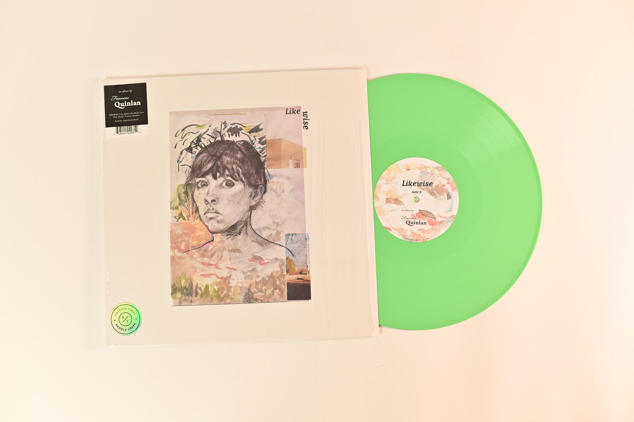 Frances Quinlan - Likewise on Saddle Creek - Emerald Smog Vinyl