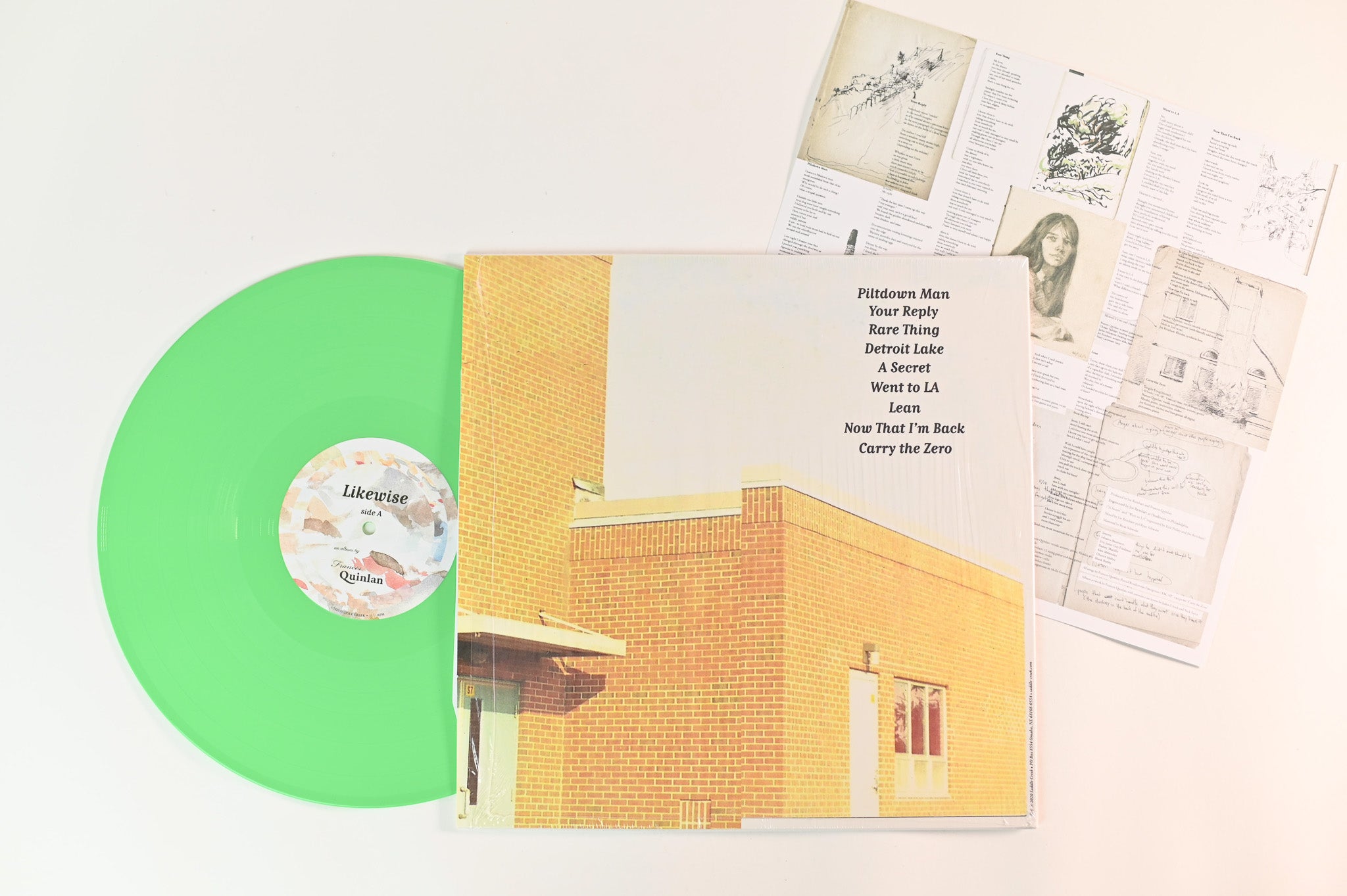 Frances Quinlan - Likewise on Saddle Creek - Emerald Smog Vinyl