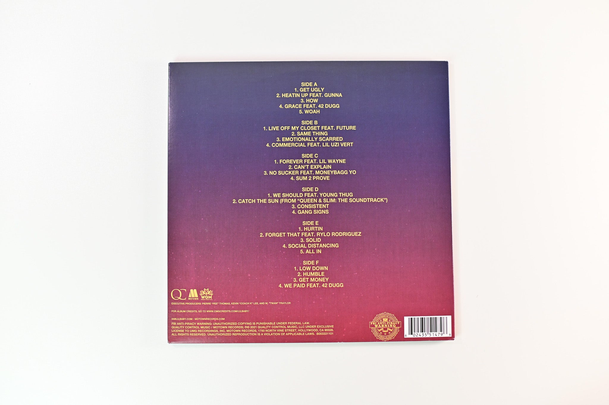 Lil Baby - My Turn on Quality Control Music