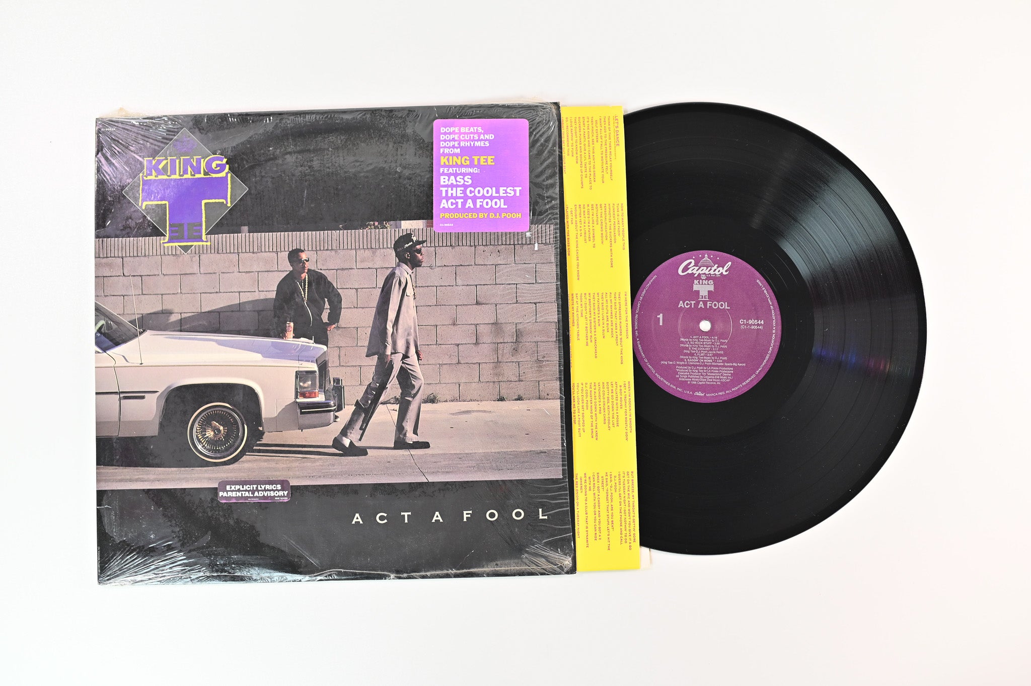 King Tee - Act A Fool on Capitol Records