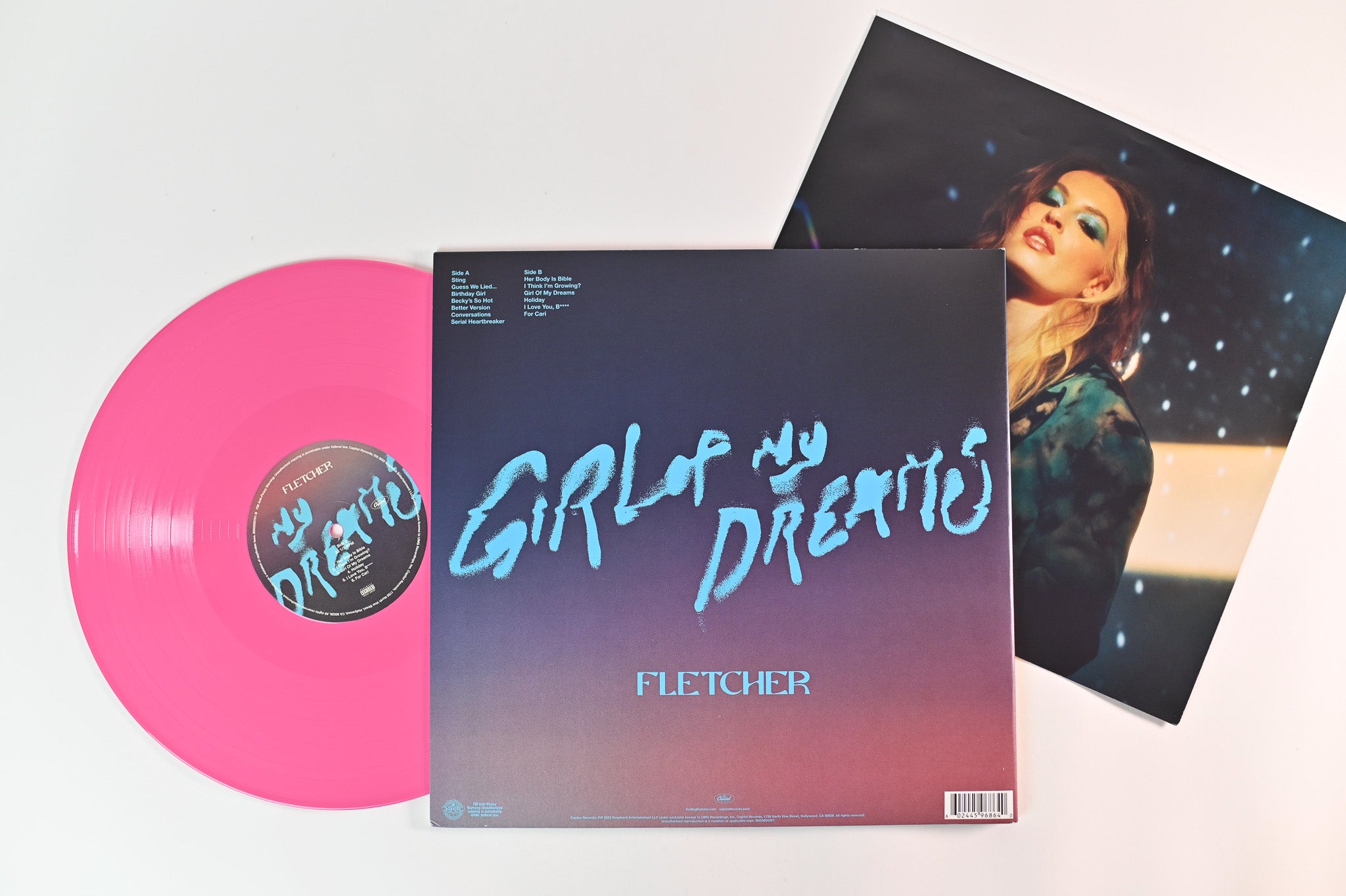 Fletcher - Girl Of My Dreams on Capitol Records - Pink Vinyl