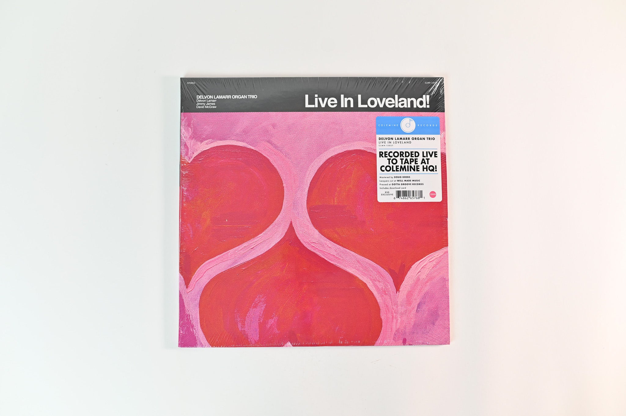 Delvon Lamarr Organ Trio - Live In Loveland! on Colemine Records - Sealed