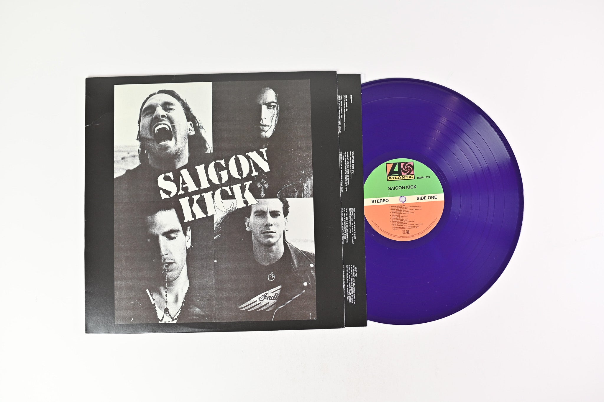 Saigon Kick - Saigon Kick on Atlantic Ltd Purple Vinyl Reissue