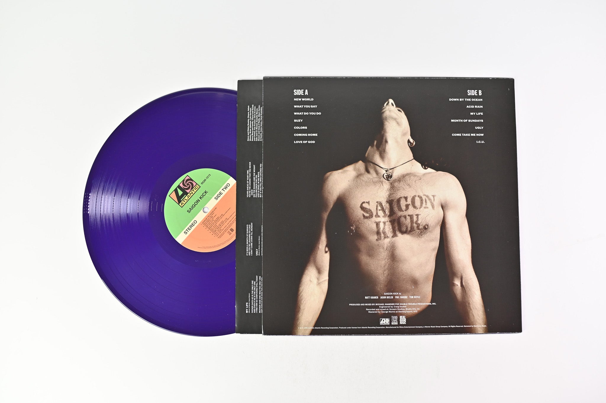 Saigon Kick - Saigon Kick on Atlantic Ltd Purple Vinyl Reissue