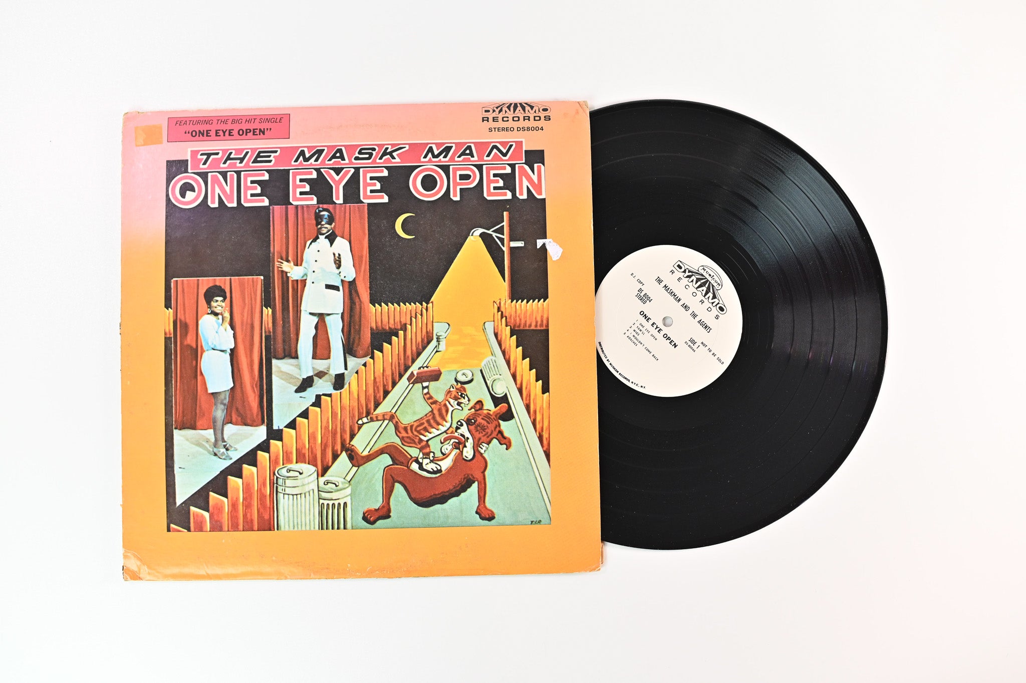 The Maskman And The Agents - One Eye Open on Dynamo Records - Promo