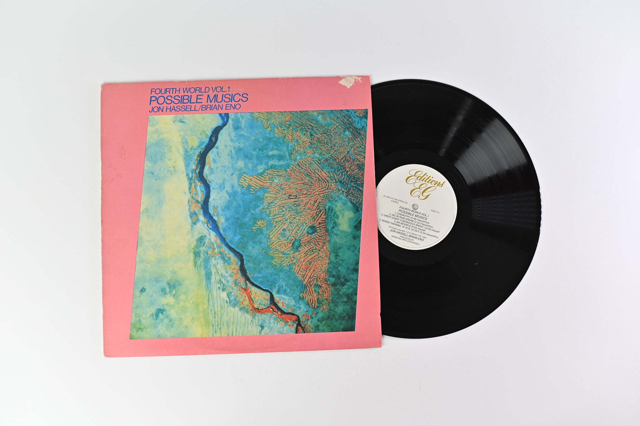 Jon Hassell - Fourth World Vol. 1 - Possible Musics on Editions EG - UK pressing