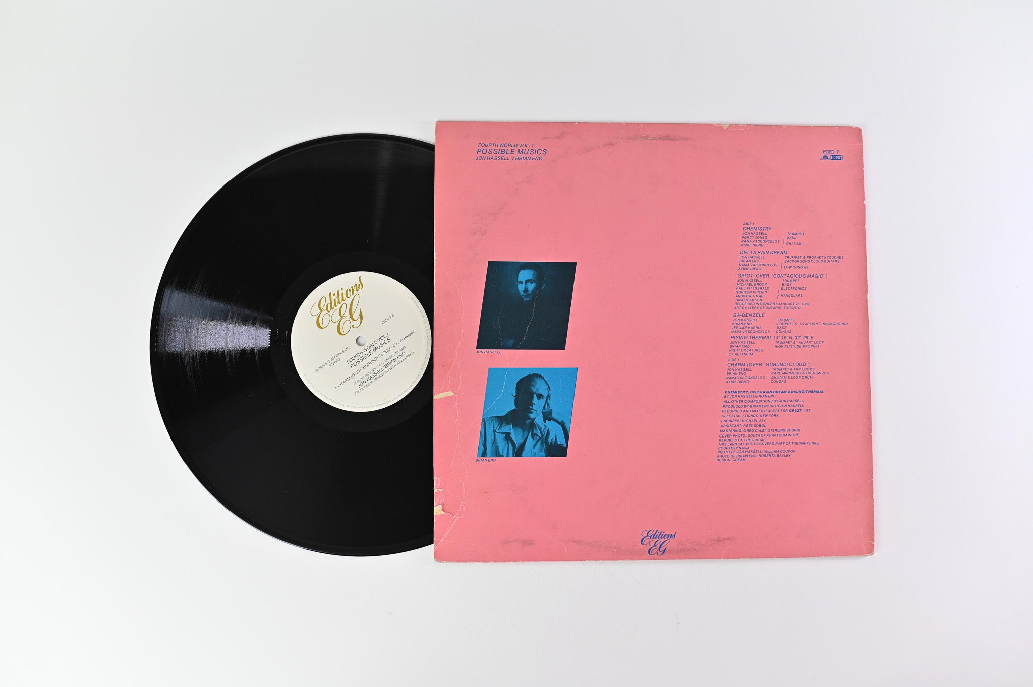 Jon Hassell - Fourth World Vol. 1 - Possible Musics on Editions EG - UK pressing