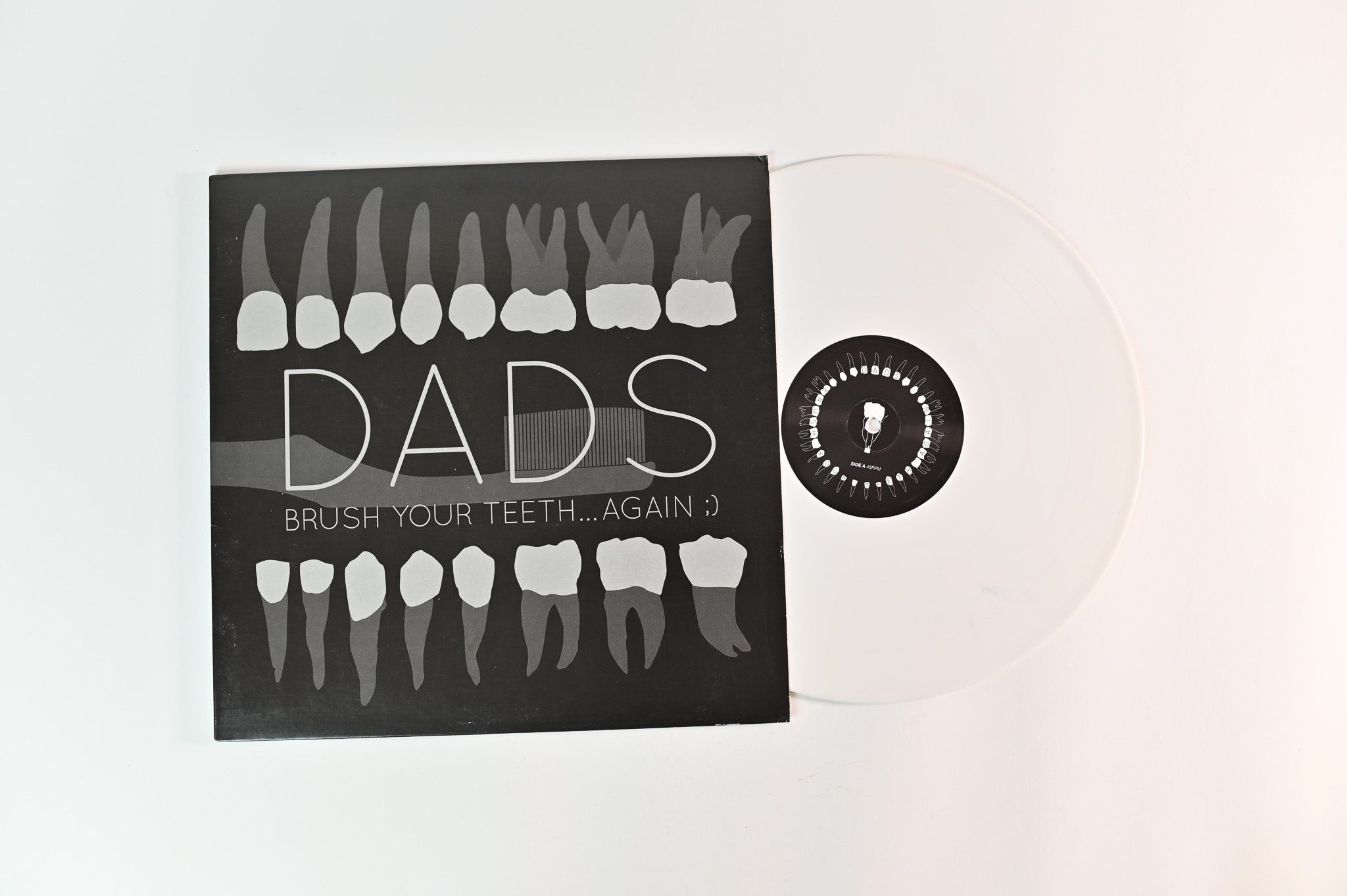Dads - Brush Your Teeth, Again ;) on Broken World Media - White Vinyl