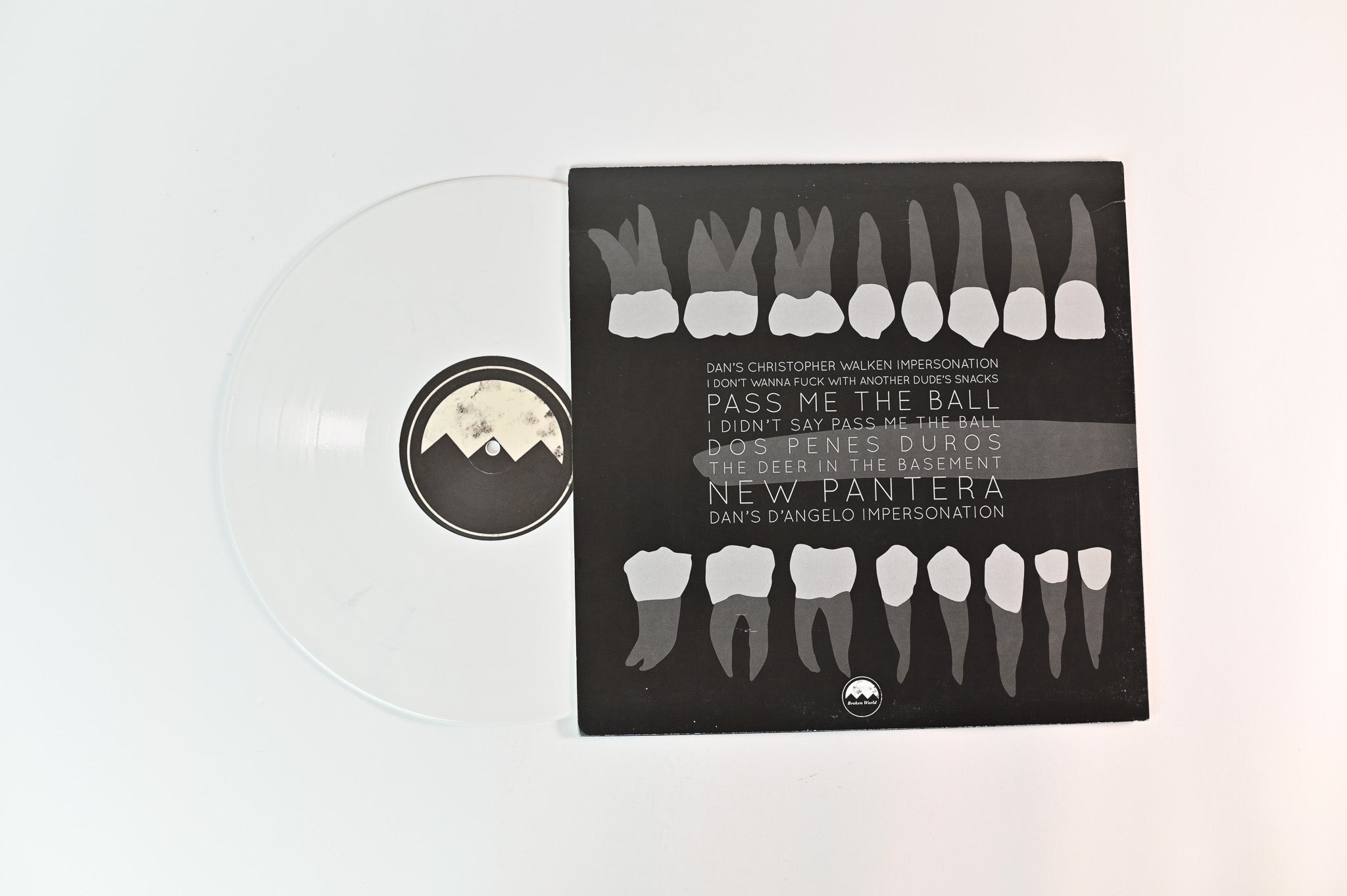 Dads - Brush Your Teeth, Again ;) on Broken World Media - White Vinyl
