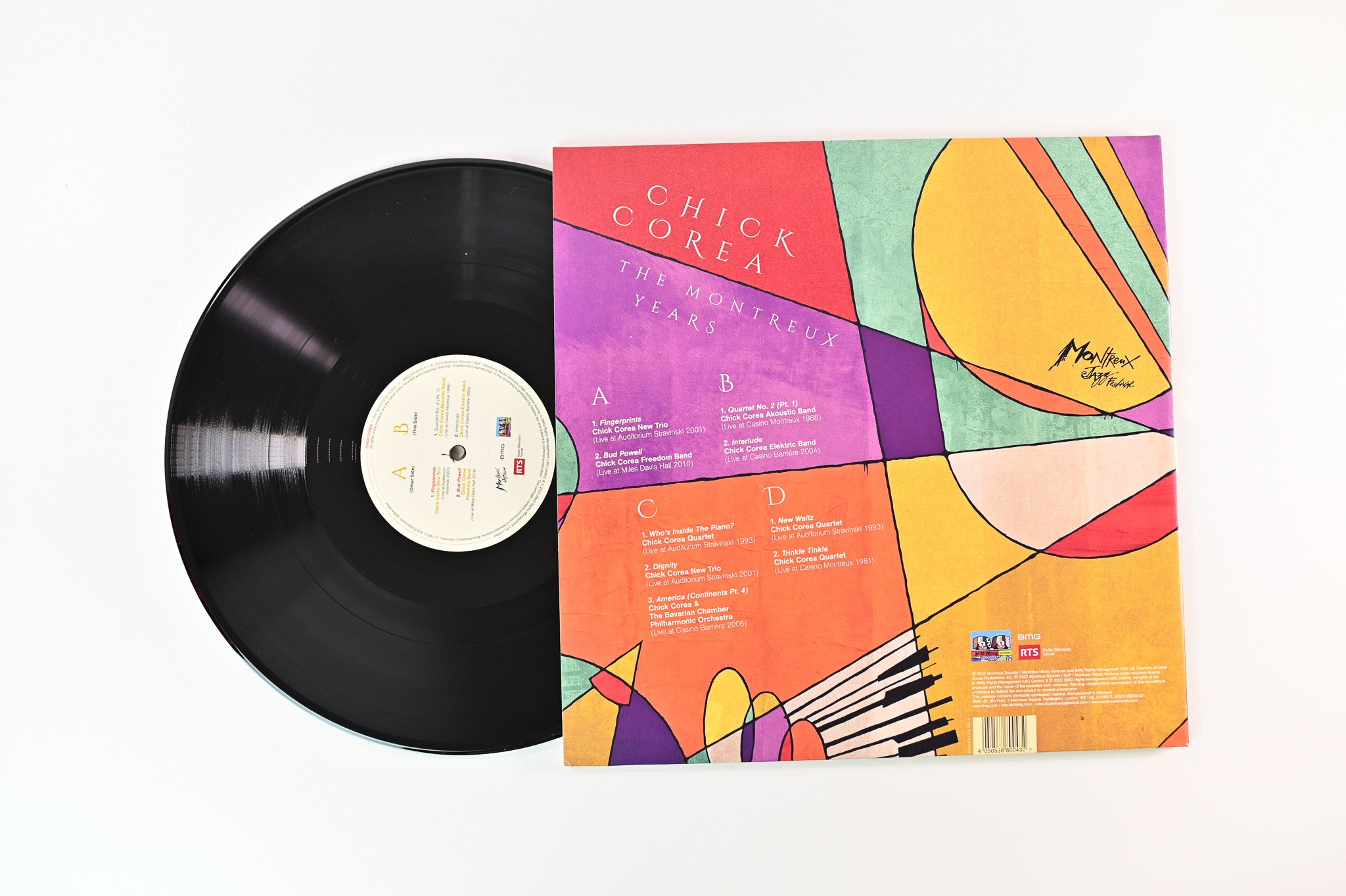 Chick Corea - The Montreux Years on BMG