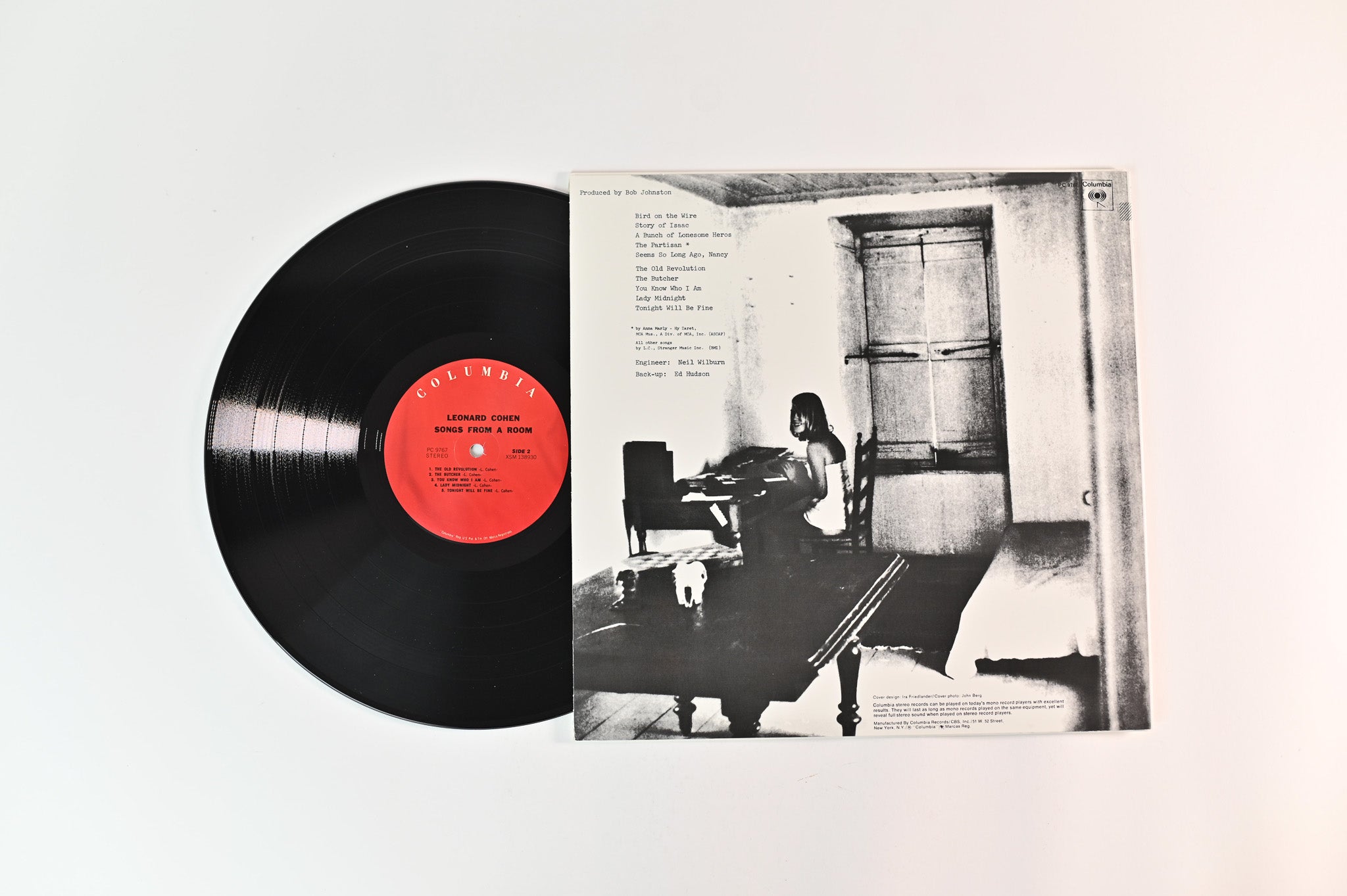 Leonard Cohen - Songs From A Room on Columbia