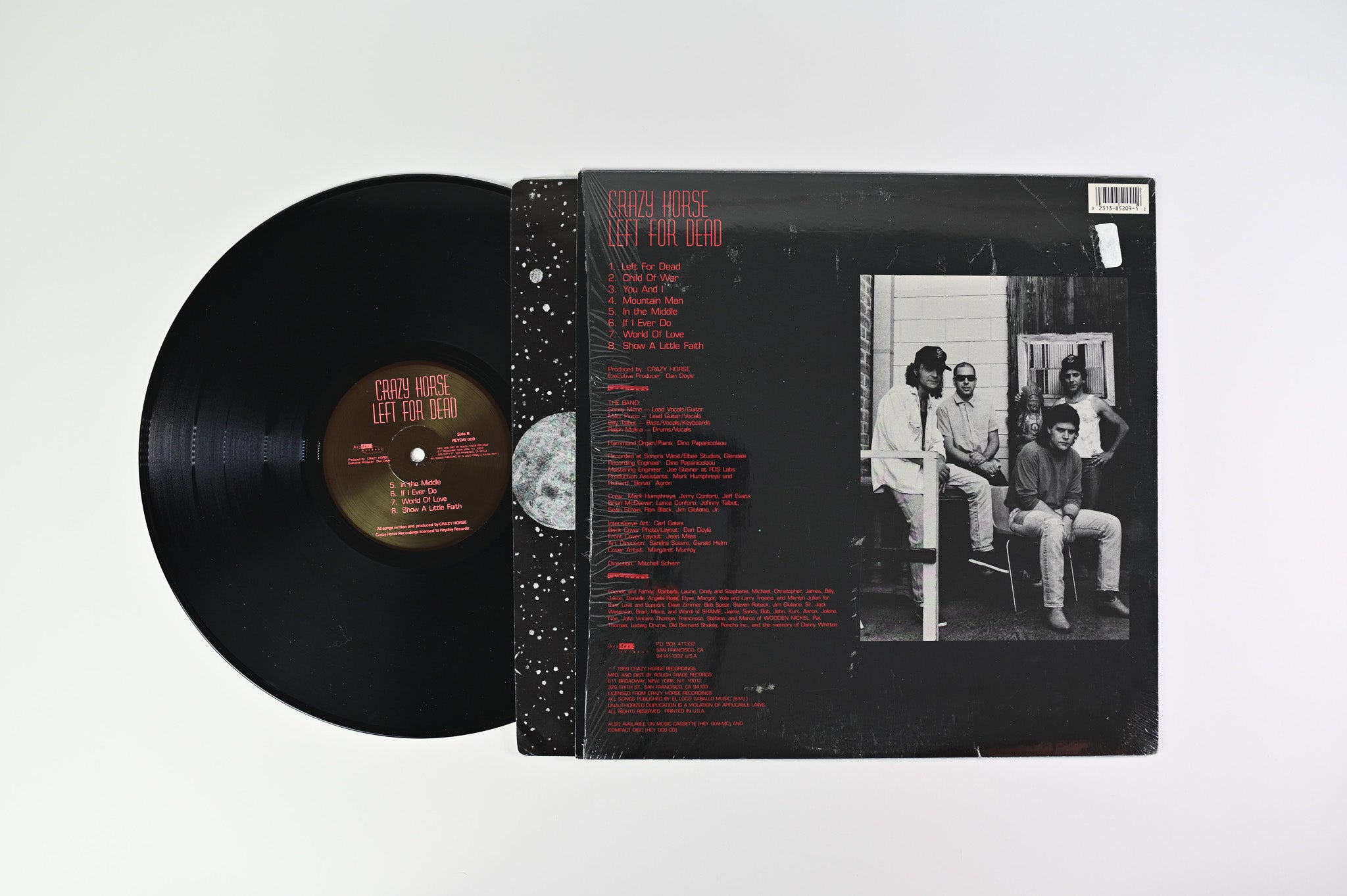 Crazy Horse - Left For Dead on Heyday