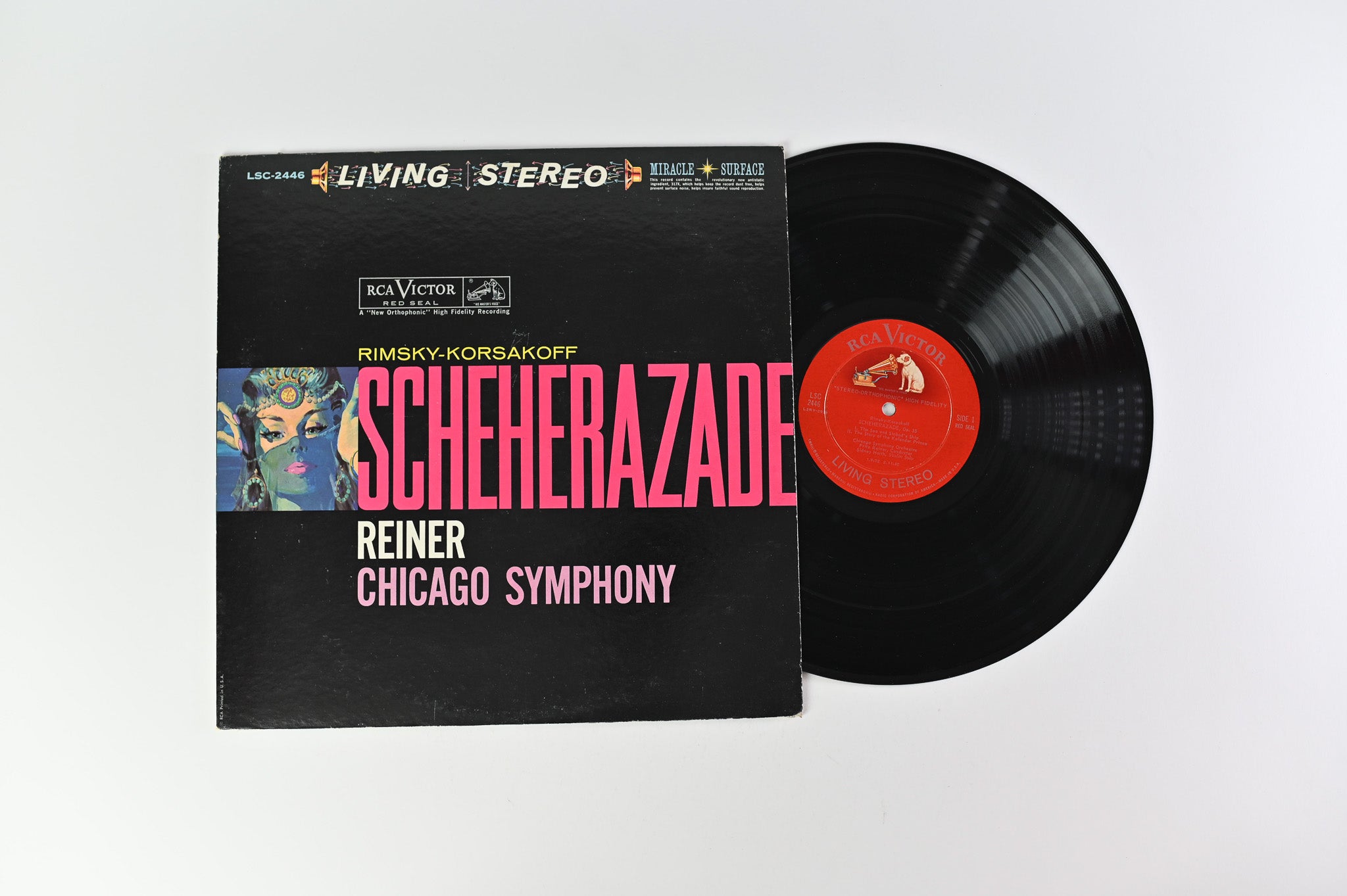 Nikolai Rimsky-Korsakov - Scheherazade on RCA Victor - Shaded Dog DG Stereo LSC 2446