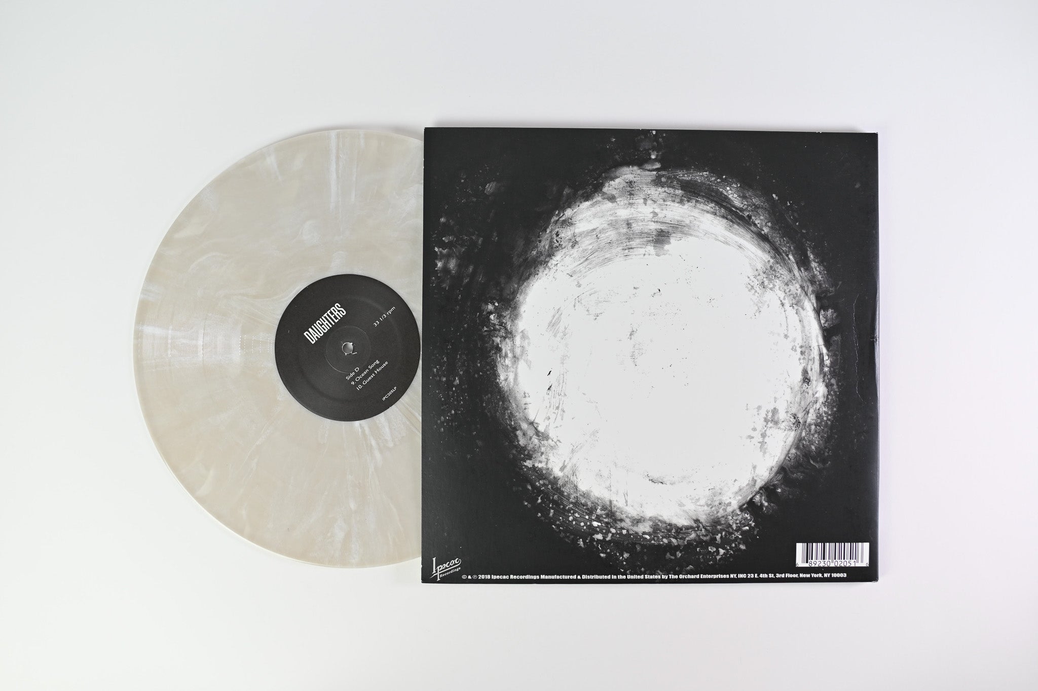 Daughters - You Won't Get What You Want on Ipecac Clear with White Marble Vinyl
