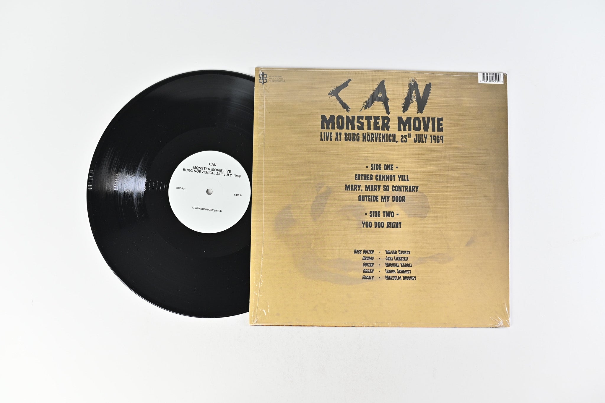 Can - Monster Movie Live At Burg Nörvenich 25 July 1969 on DBQP Unofficial Reissue