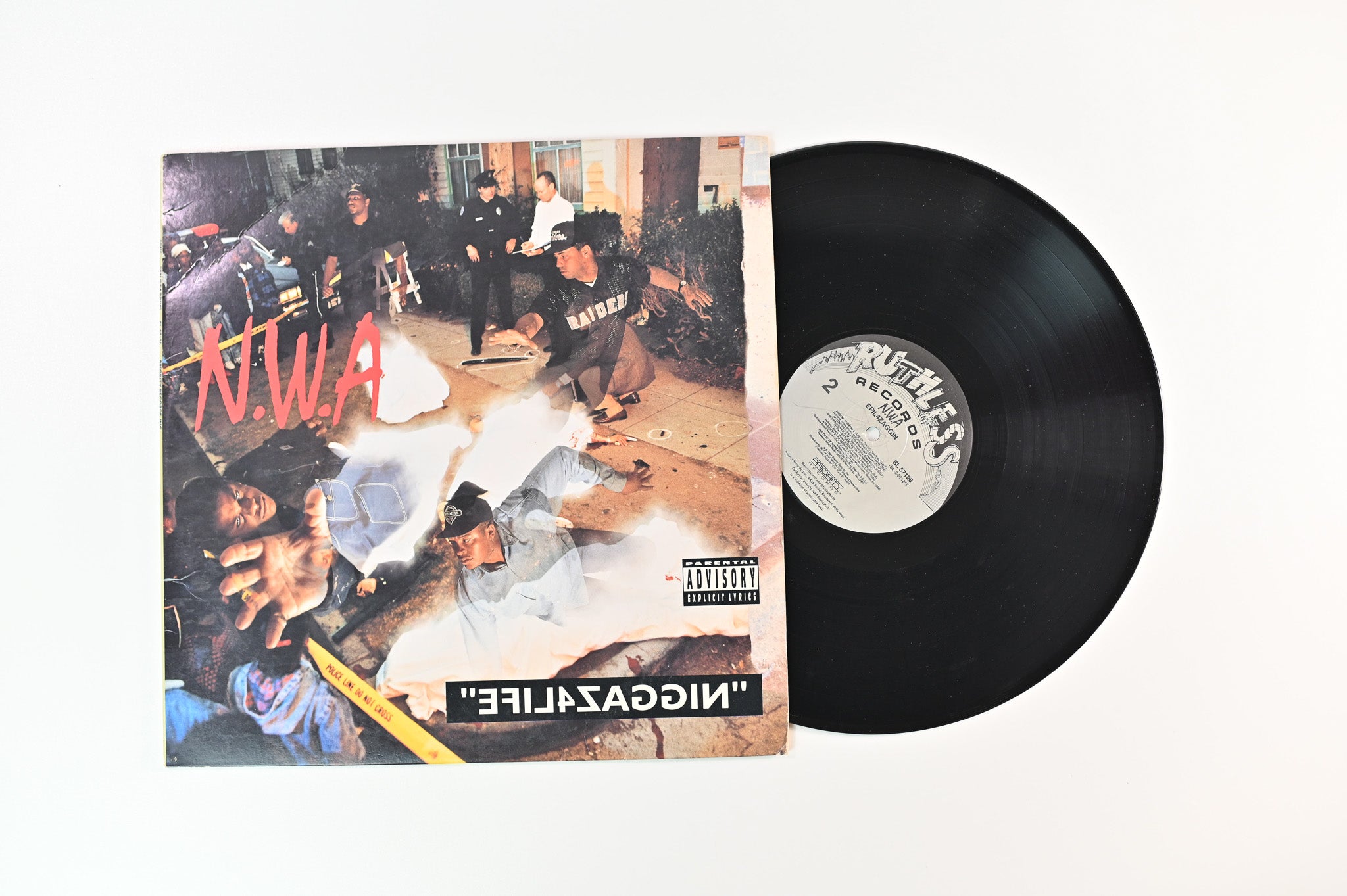 N.W.A. - Efil4zaggin on Ruthless Records / Priority Records