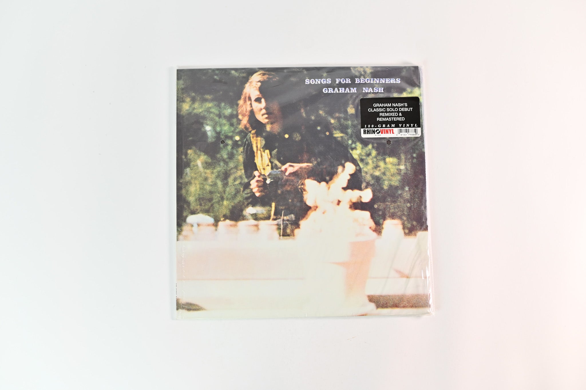 Graham Nash - Songs For Beginners on Rhino Records - Sealed