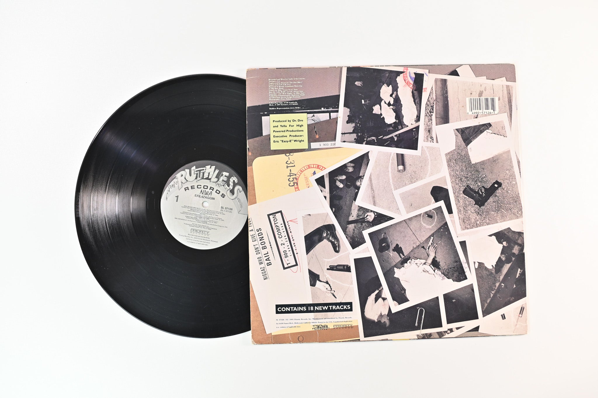 N.W.A. - Efil4zaggin on Ruthless Records / Priority Records
