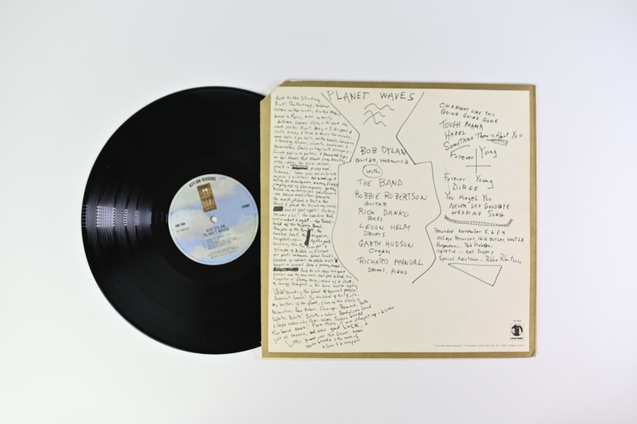 Bob Dylan - Planet Waves on Asylum