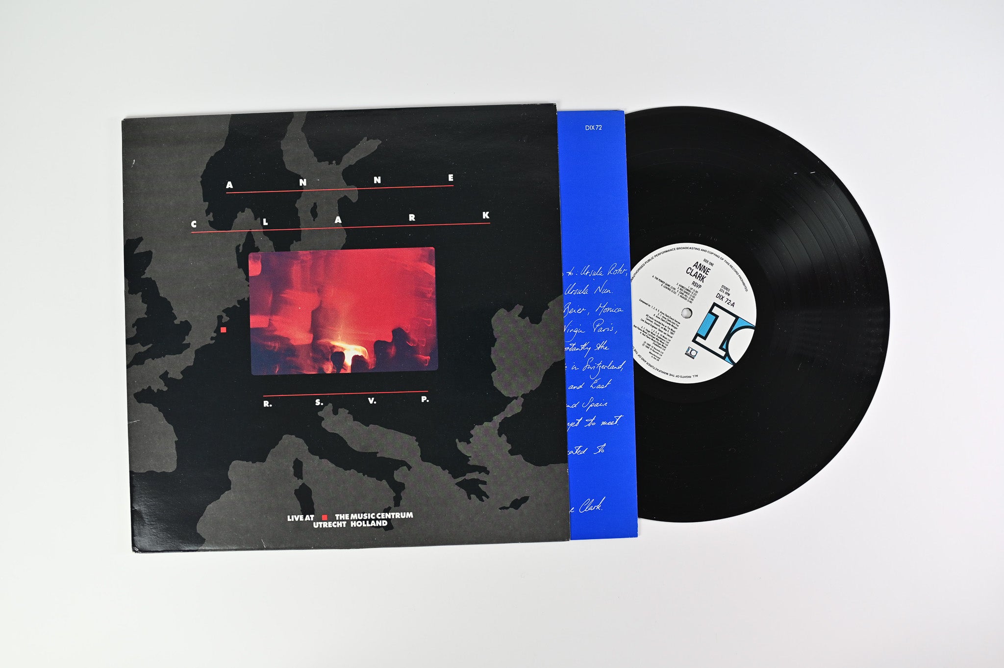 Anne Clark - R.S.V.P. on 10 records